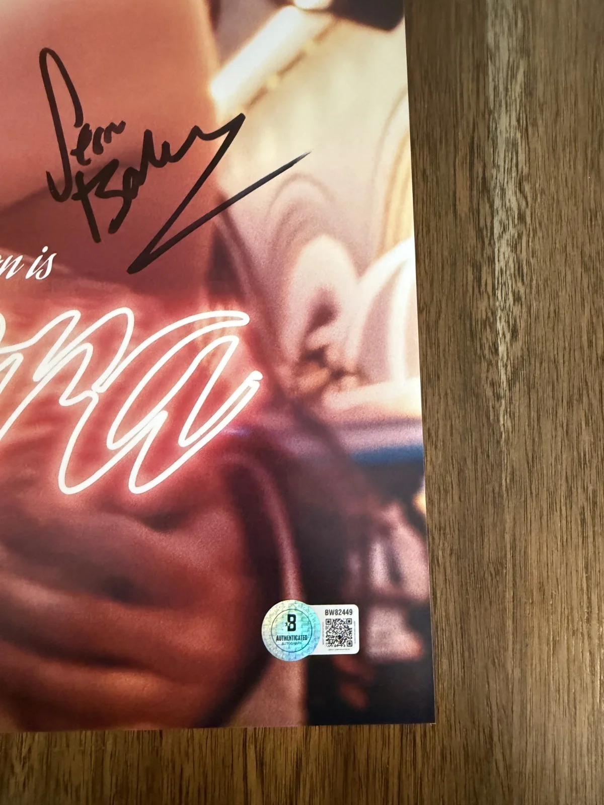 Sean Baker ‘Anora’ Director Signed 12x18 Photo Beckett Certified, изображение 2