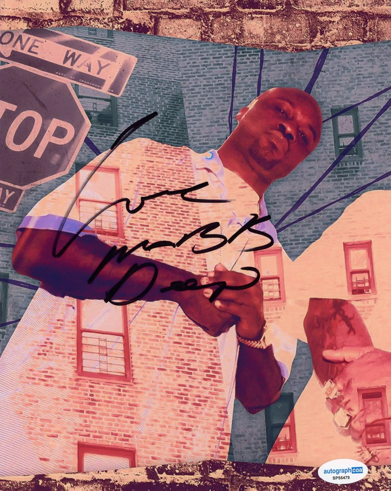 Havoc — Havoc "Mobb Deep" Rapper AUTOGRAPH Signed Autographed 8x10 Photo ACOA, image 2
