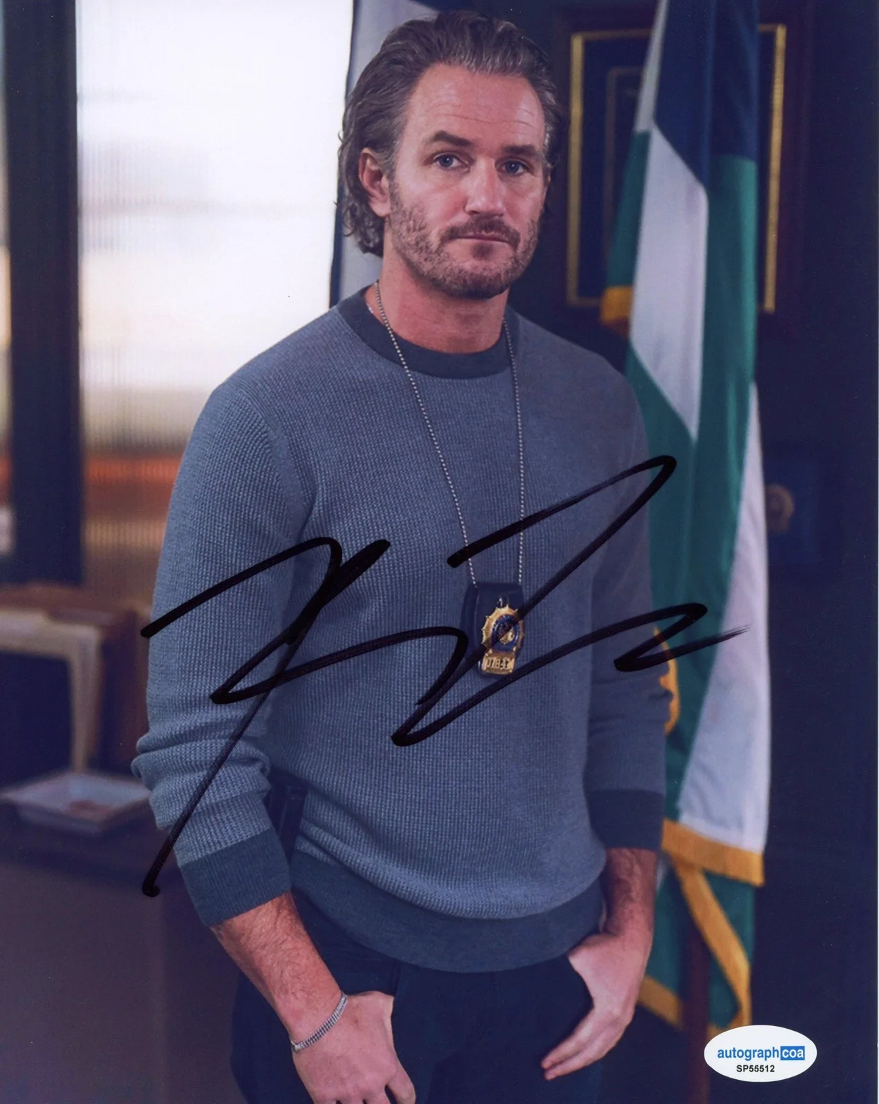Kevin Kane — Kevin Kane "Law & Order: SVU" Autograph SIGNED 'Det Terry Bruno' 8x10 Photo ACOA, изображение 2