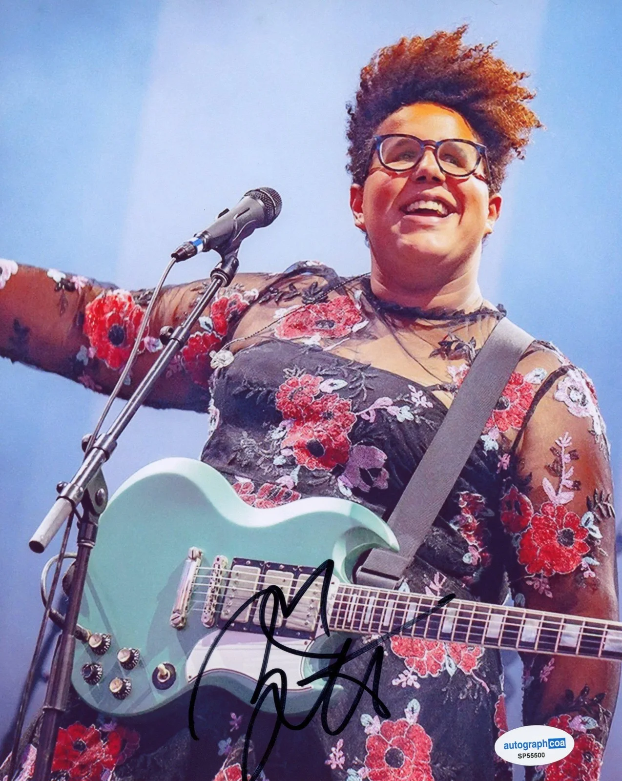 Brittany Howard — Brittany Howard "Alabama Shakes" Singer AUTOGRAPH Signed 8x10 Photo ACOA, image 2