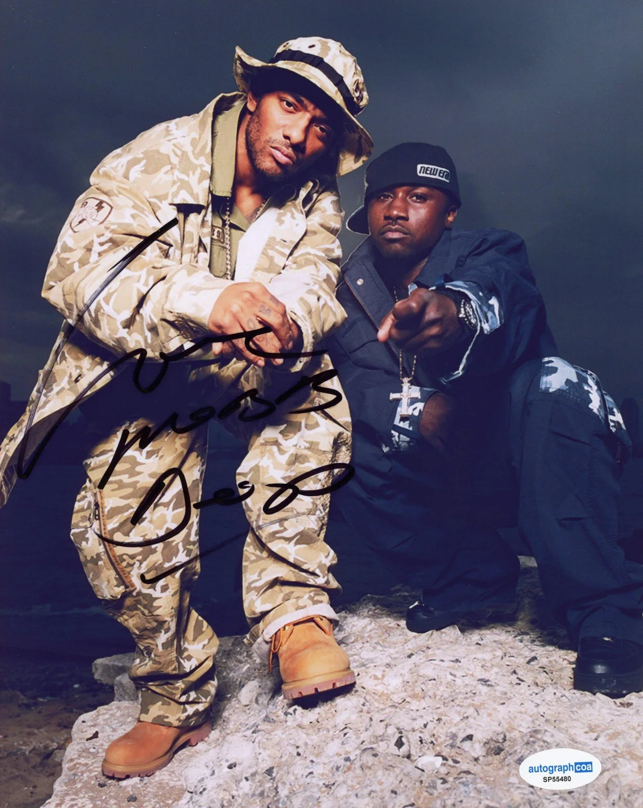 Havoc — Havoc "Mobb Deep" Rapper AUTOGRAPH Signed Autographed 8x10 Photo B ACOA, изображение 2