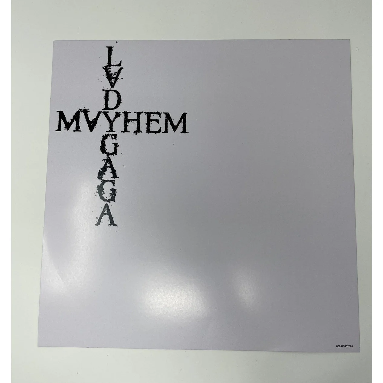 Lady Gaga Mayhem Vinyl SIGNED Autographed 180g Black Vinyl Alternate Art Card, изображение 5