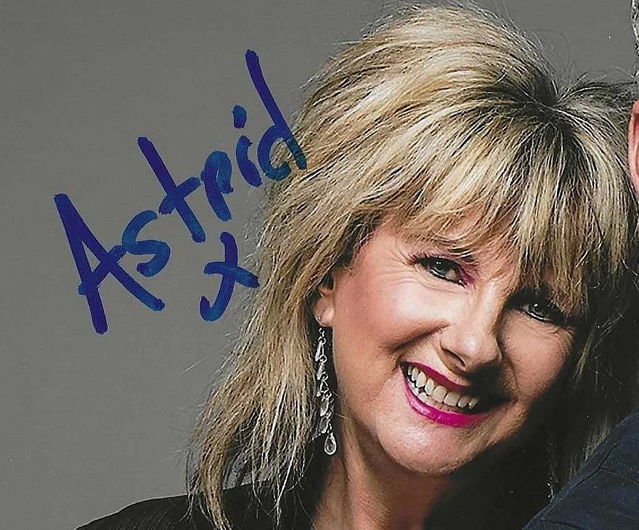 ASTRID PLANE, BILL WADHAMS — ASTRID PLANE & BILL WEDHAMS HAND SIGNED PHOTO 10X8 "ANIMOTION" BAND-"OBSESSION", image 2