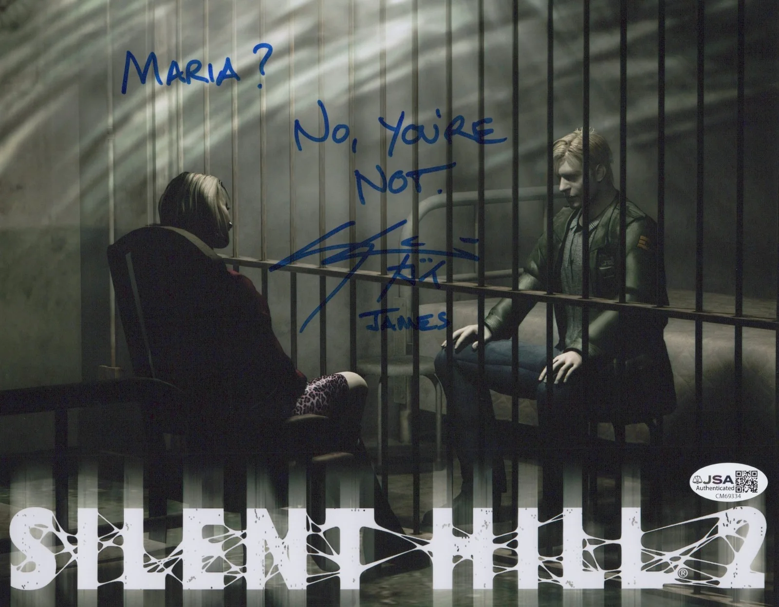 Guy Cihi — Guy Cihi Signed 8x10 Silent Hill 2 James Sunderland Authentic Autograph JSA COA