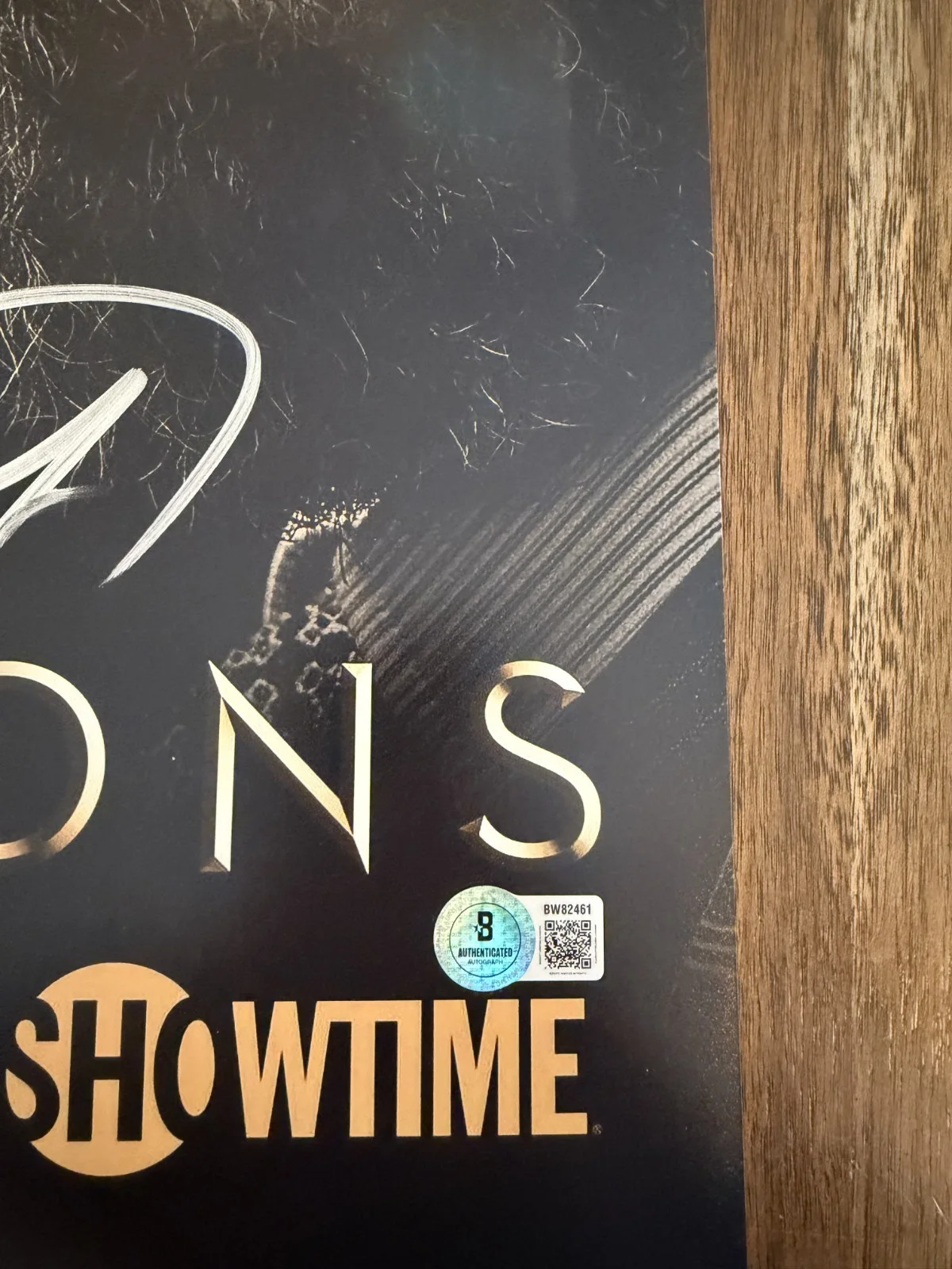 Paul Giamatti ‘Billions' Signed 12x18 Photo 'Chuck Rhoades' Beckett, изображение 2