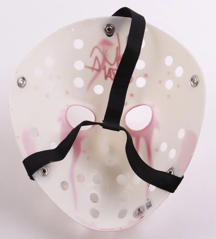 Ari Lehman — Ari Lehman First Jason Voorhees Friday The 13th Signed/Inscribed Mask BECKETT, image 3