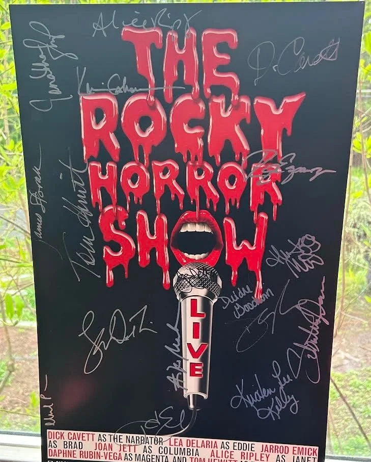 Some Cast Members — The Rocky Horror show live poster signed by cast Rare, image 3