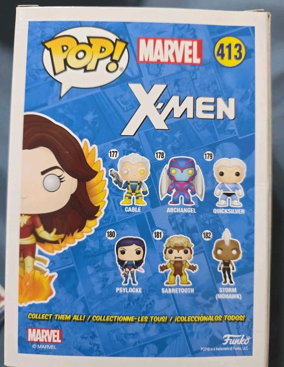 sophia Turner — Sophie Turner "X-Men" HOT TOPIC Signed 'Dark Phoenix' 413 Funko Pop Figure COA, изображение 3