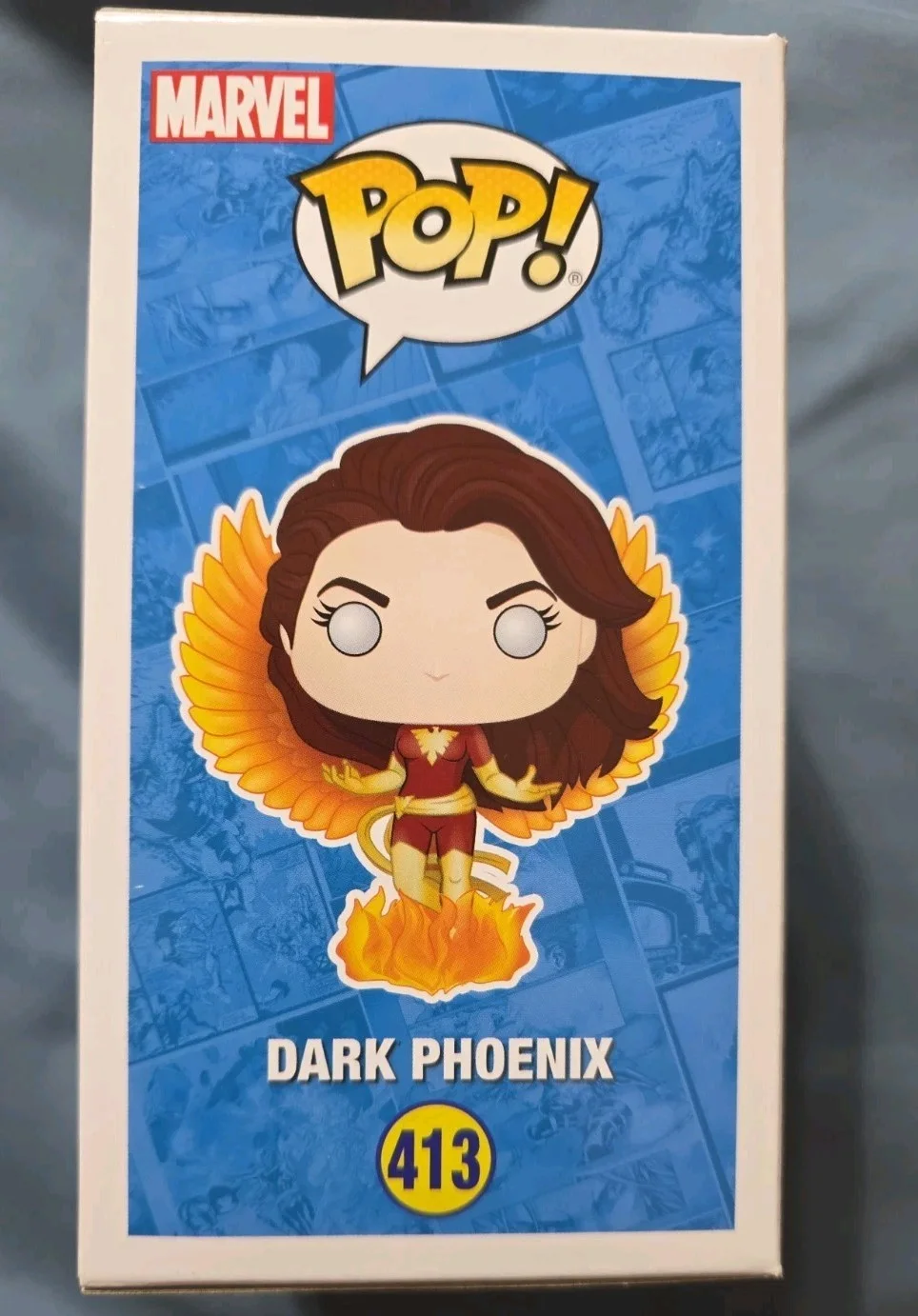 sophia Turner — Sophie Turner "X-Men" HOT TOPIC Signed 'Dark Phoenix' 413 Funko Pop Figure COA, изображение 5