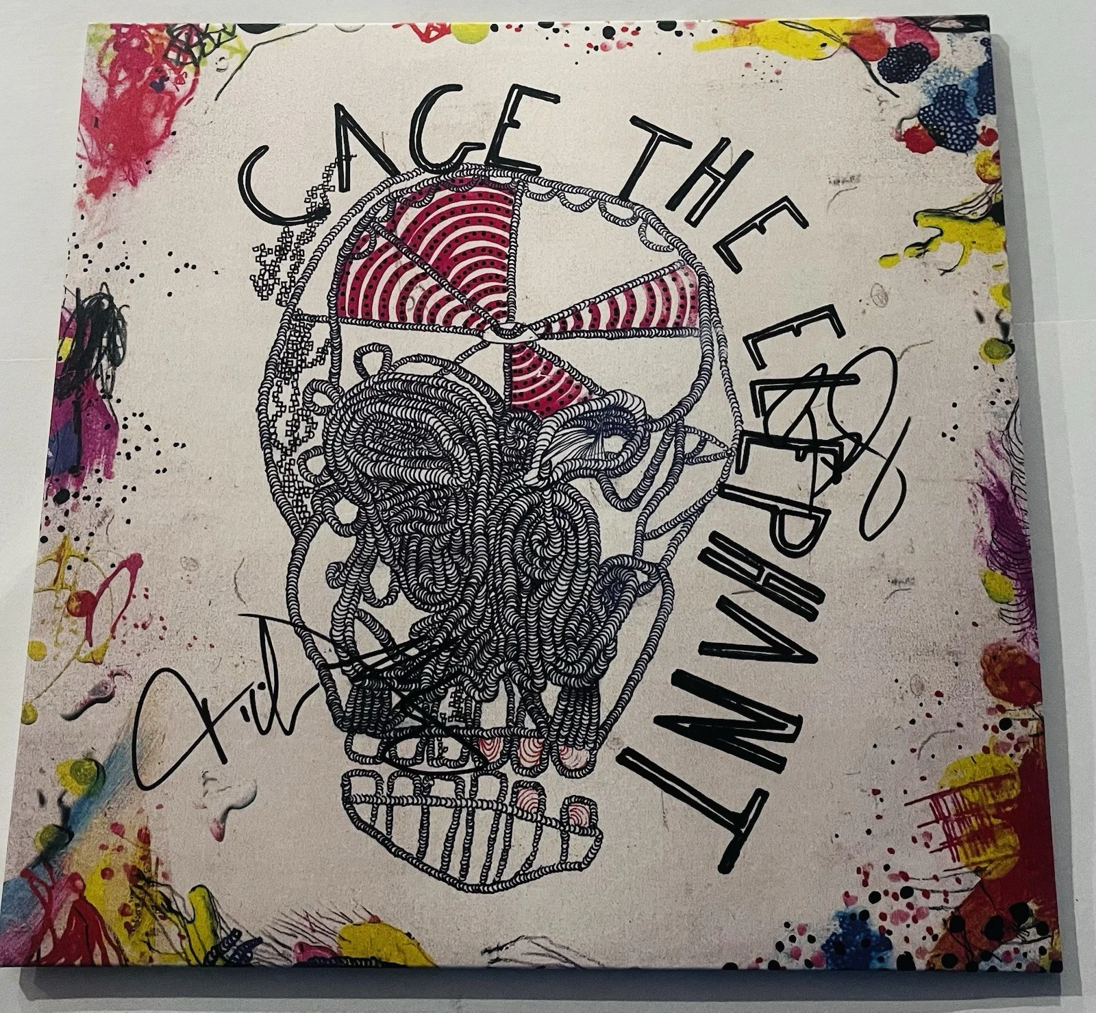 CAGE THE ELEPHANT BAND SIGNED LP VINYL RECORD ALBUM MATT SHULTZ +3 JSA COA, изображение 3