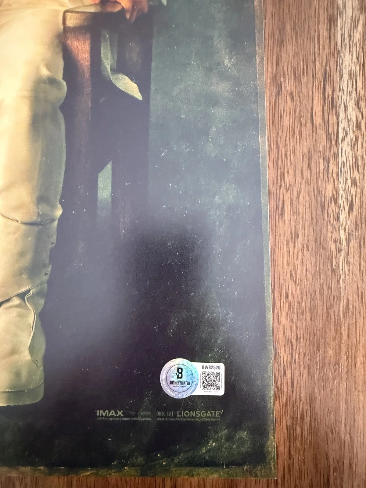 Josh Hutcherson 'The Hunger Games’ Signed 12x18 Photo 'Peeta Mellark' Beckett, изображение 2