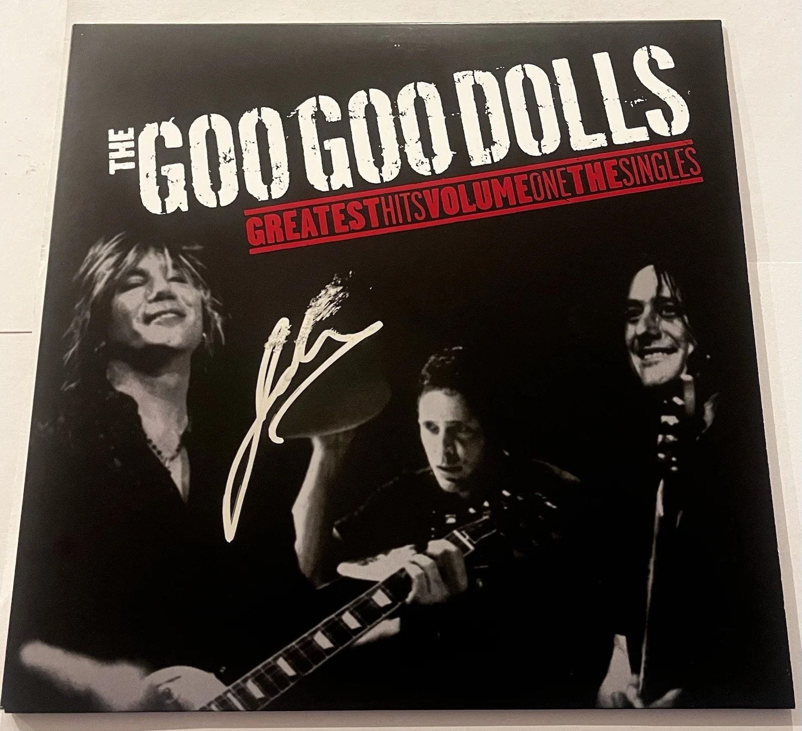JOHN RZEZNIK SIGNED THE GOO GOO DOLLS GREATEST HITS LP VINYL RECORD ALBUM JSA, изображение 3
