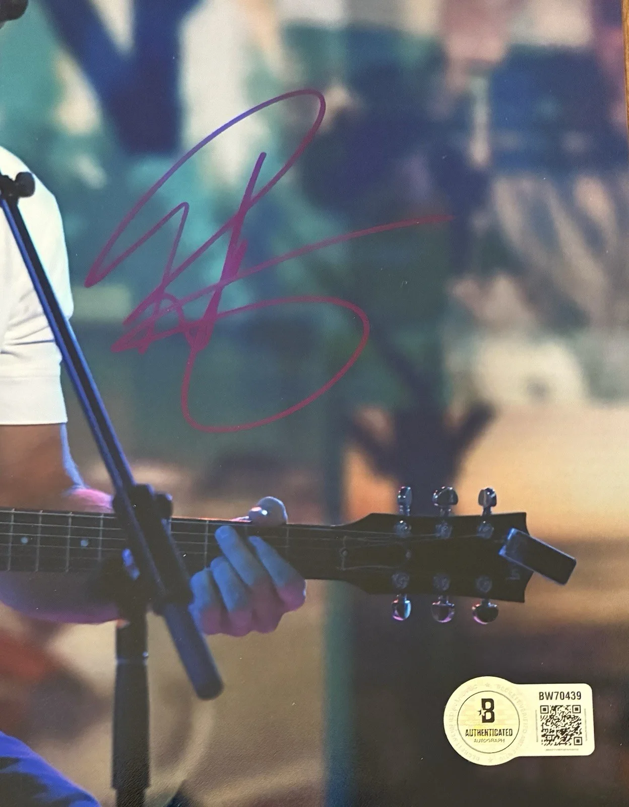 Riley Green Country Music Star Autographed Signed 8x10 Photo Beckett BAS, image 2