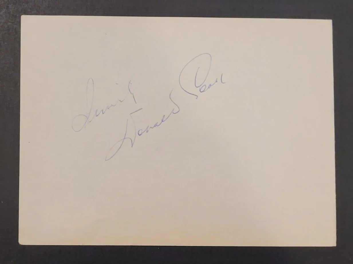 Rare HEDDA HOOPER Cut Signature-Legendary Actress-Columnist-PSA Authenticated, image 4