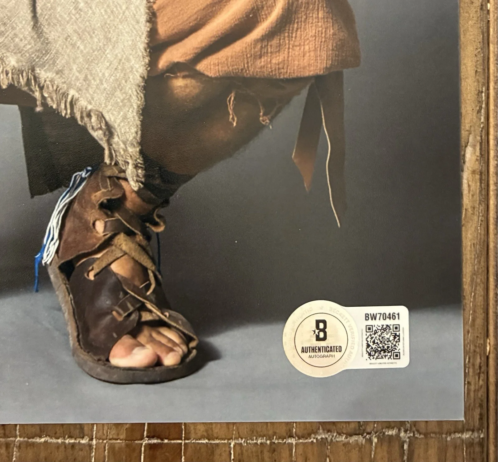 Alaa Safi — Alaa Safi Signed 8x10 Photo The Chosen Zee Simon The Zealot Beckett BAS, изображение 3