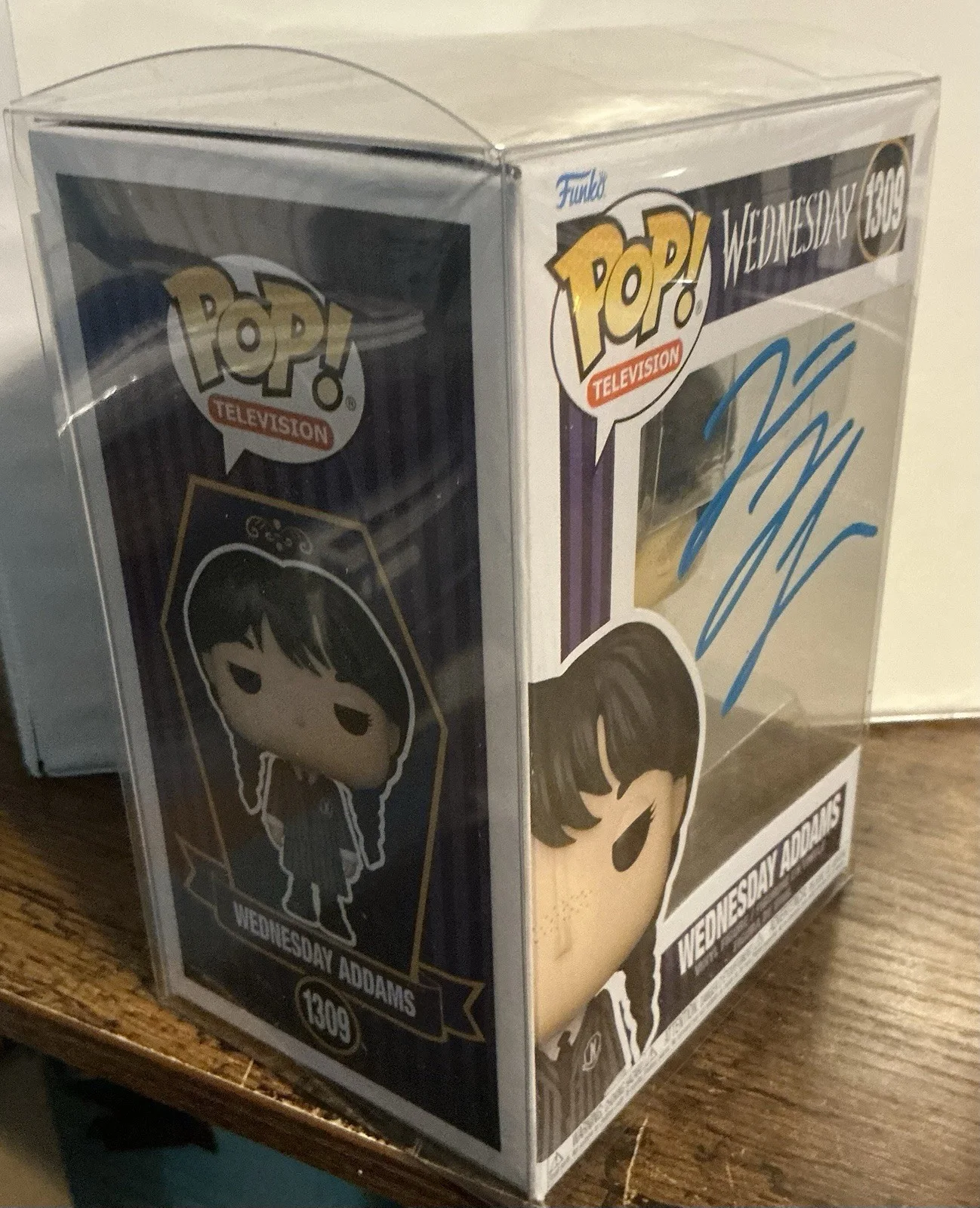 Jenna Ortega — JENNA ORTEGA SIGNED AUTOGRAPH WEDNESDAY # 1309 FUNKO POP COA, изображение 2