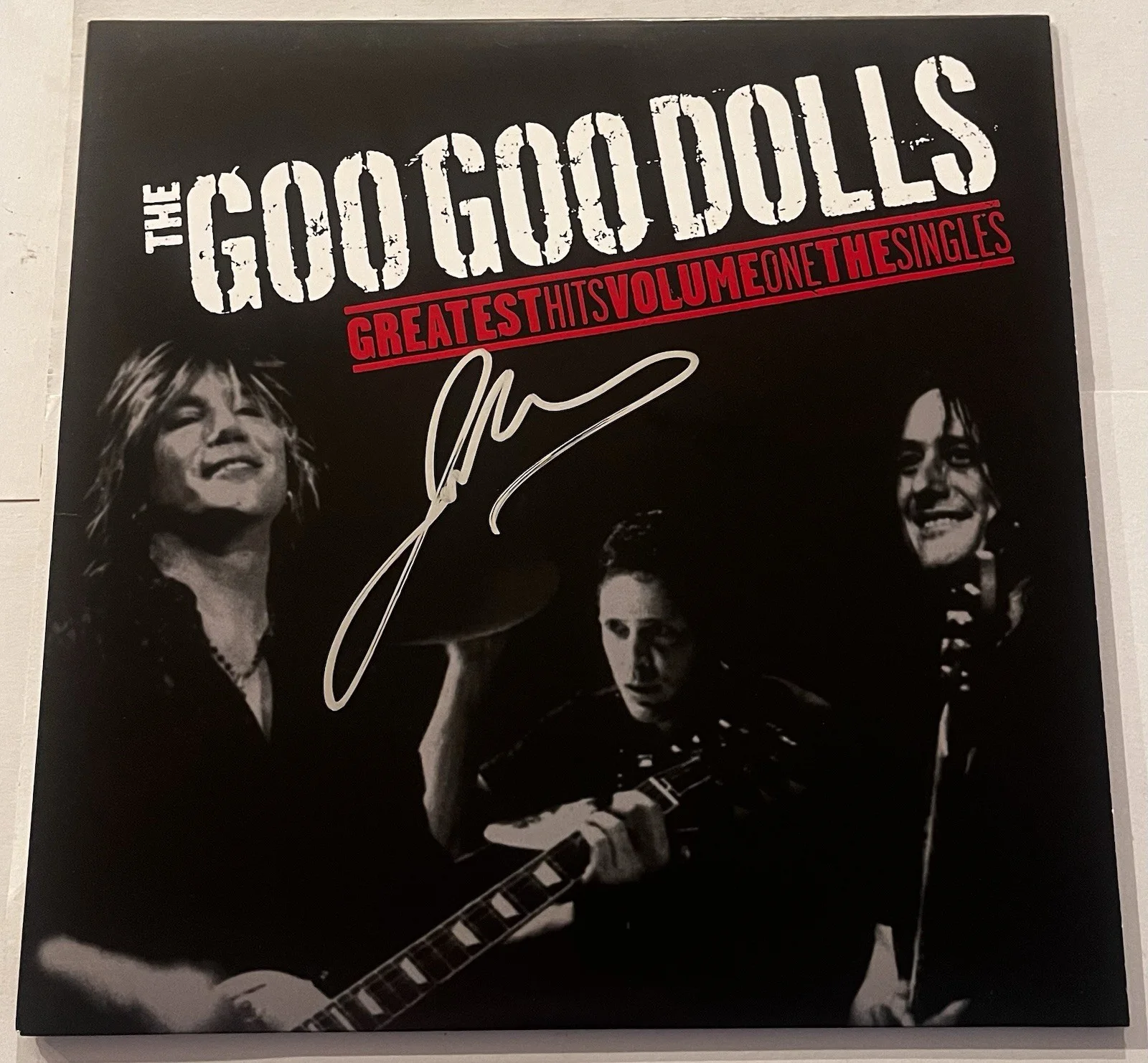 JOHN RZEZNIK SIGNED THE GOO GOO DOLLS GREATEST HITS LP VINYL RECORD ALBUM JSA, изображение 3
