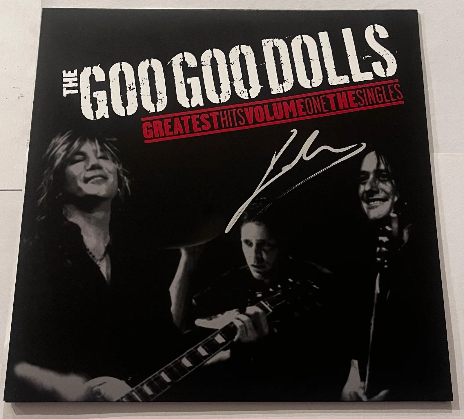 JOHN RZEZNIK SIGNED THE GOO GOO DOLLS GREATEST HITS LP VINYL RECORD ALBUM JSA, изображение 3