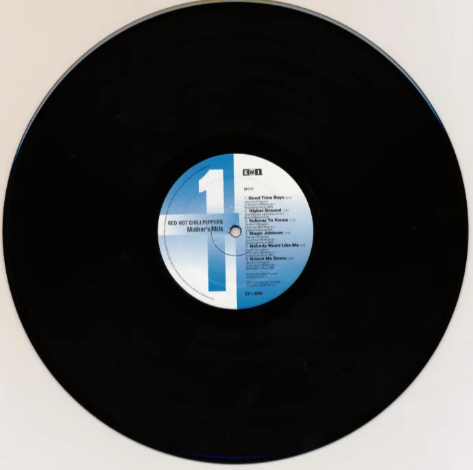 Chad Smith Autographed Signed Red Hot Chili Peppers Record Album AMCo COA 29541, изображение 4