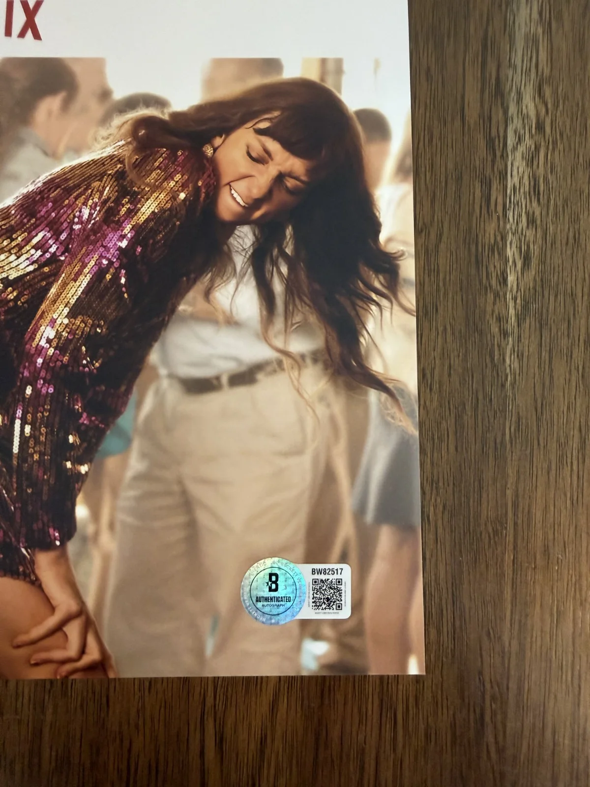 David Spade ‘The Wrong Missy’ Signed 12x18 Photo 'Tim Morris' Beckett Certified, изображение 2