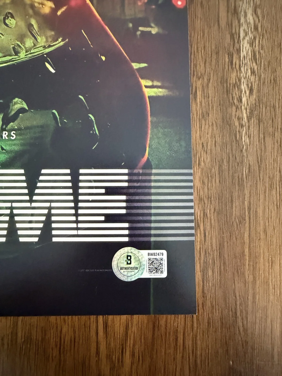 Benny Safdie ‘Good Time' Director Signed 12x18 Photo 'Nick Nikas' Beckett, изображение 2