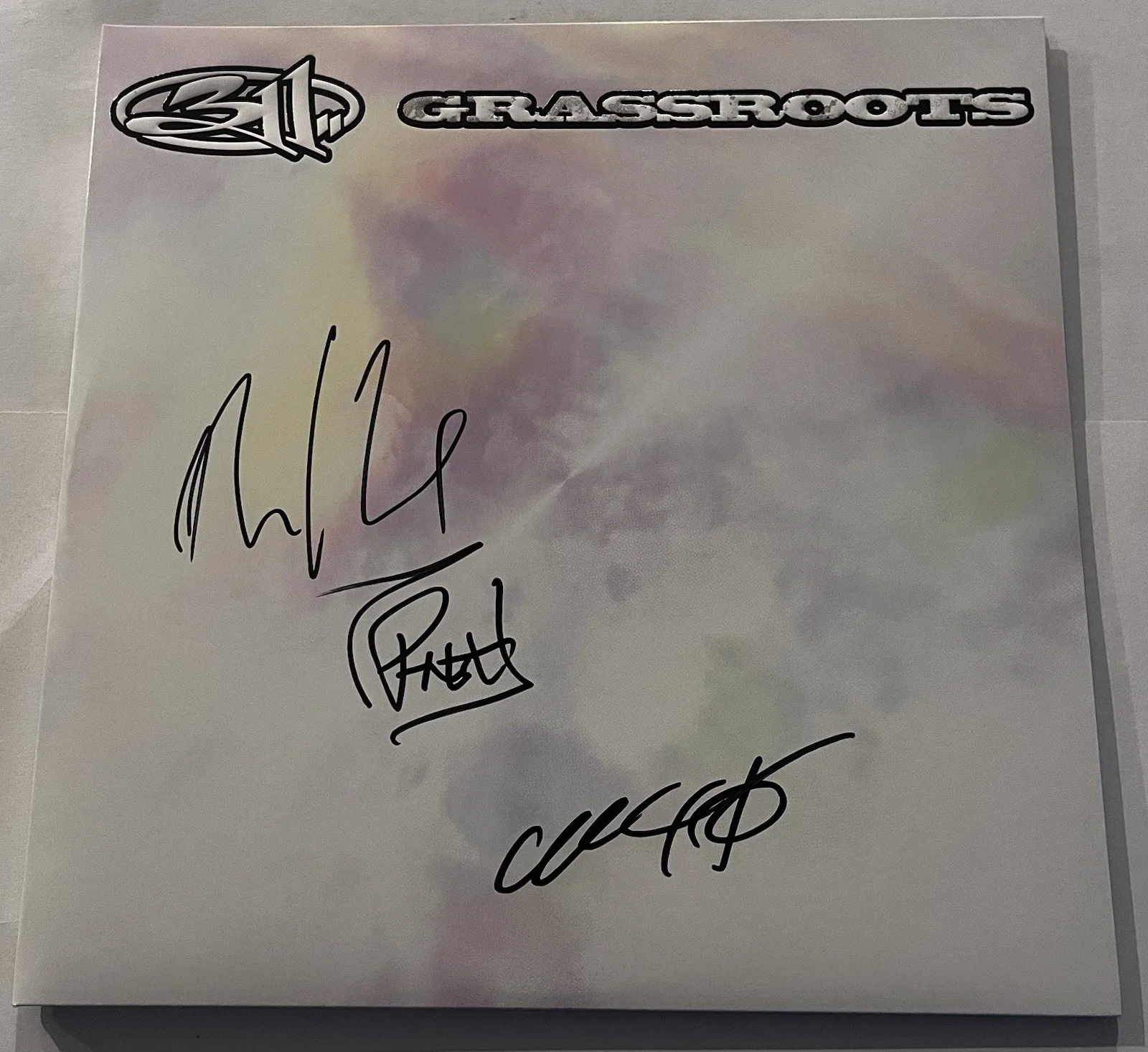 311 BAND SIGNED GRASSROOTS LP VINYL RECORD ALBUM NICK HEXUM +2 JSA COA, изображение 3