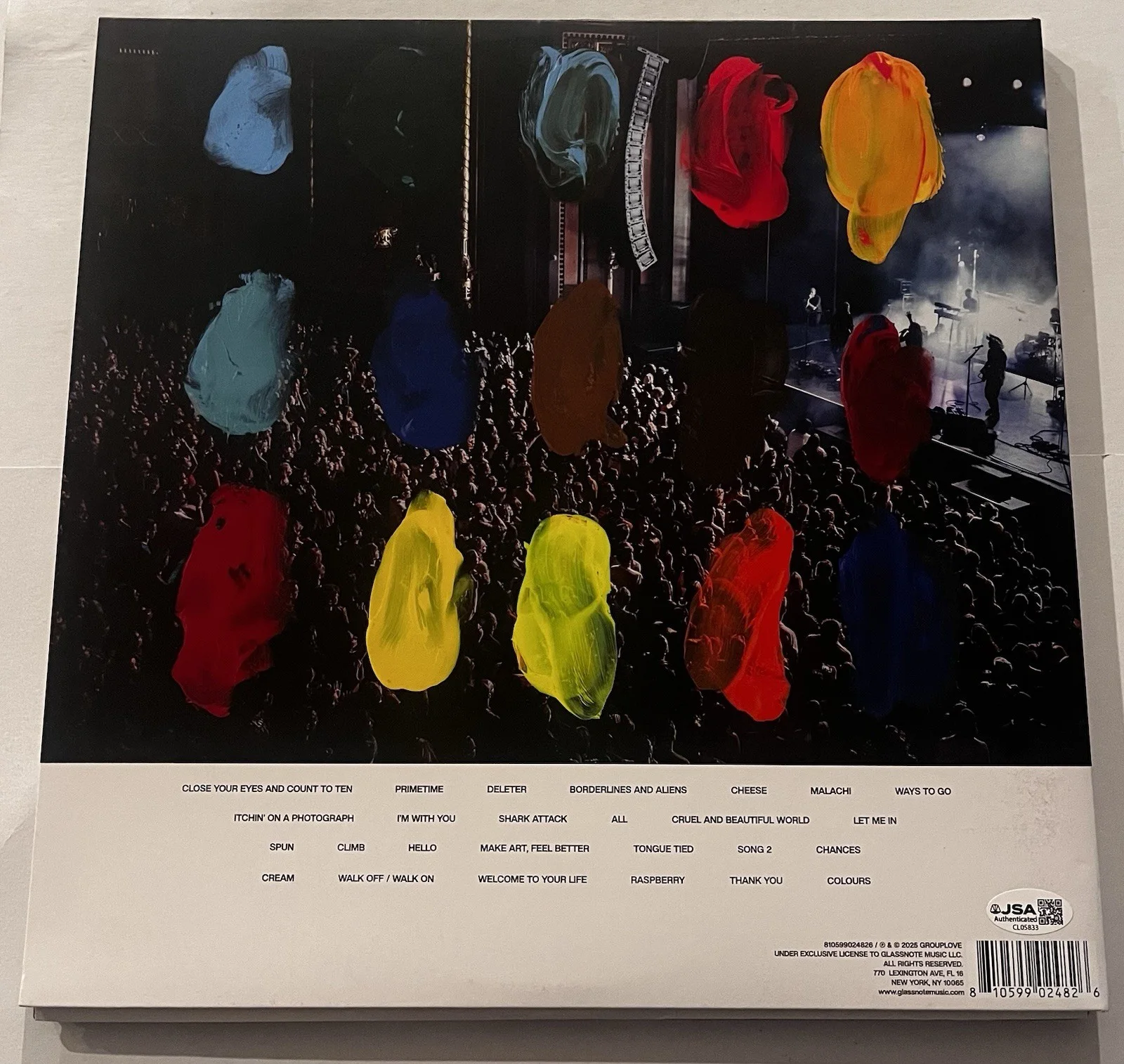 GROUPLOVE SIGNED ROCK N' ROLL YOU WON'T SAVE ME LP VINYL RECORD ALBUM JSA COA, изображение 4