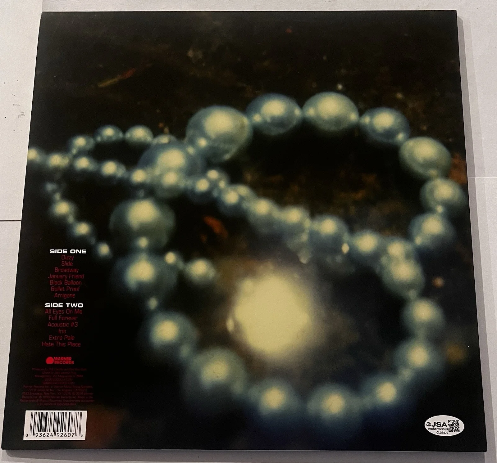 JOHN RZEZNIK SIGNED GOO GOO DOLLS DIZZY UP THE GIRL LP VINYL RECORD ALBUM JSA, изображение 4