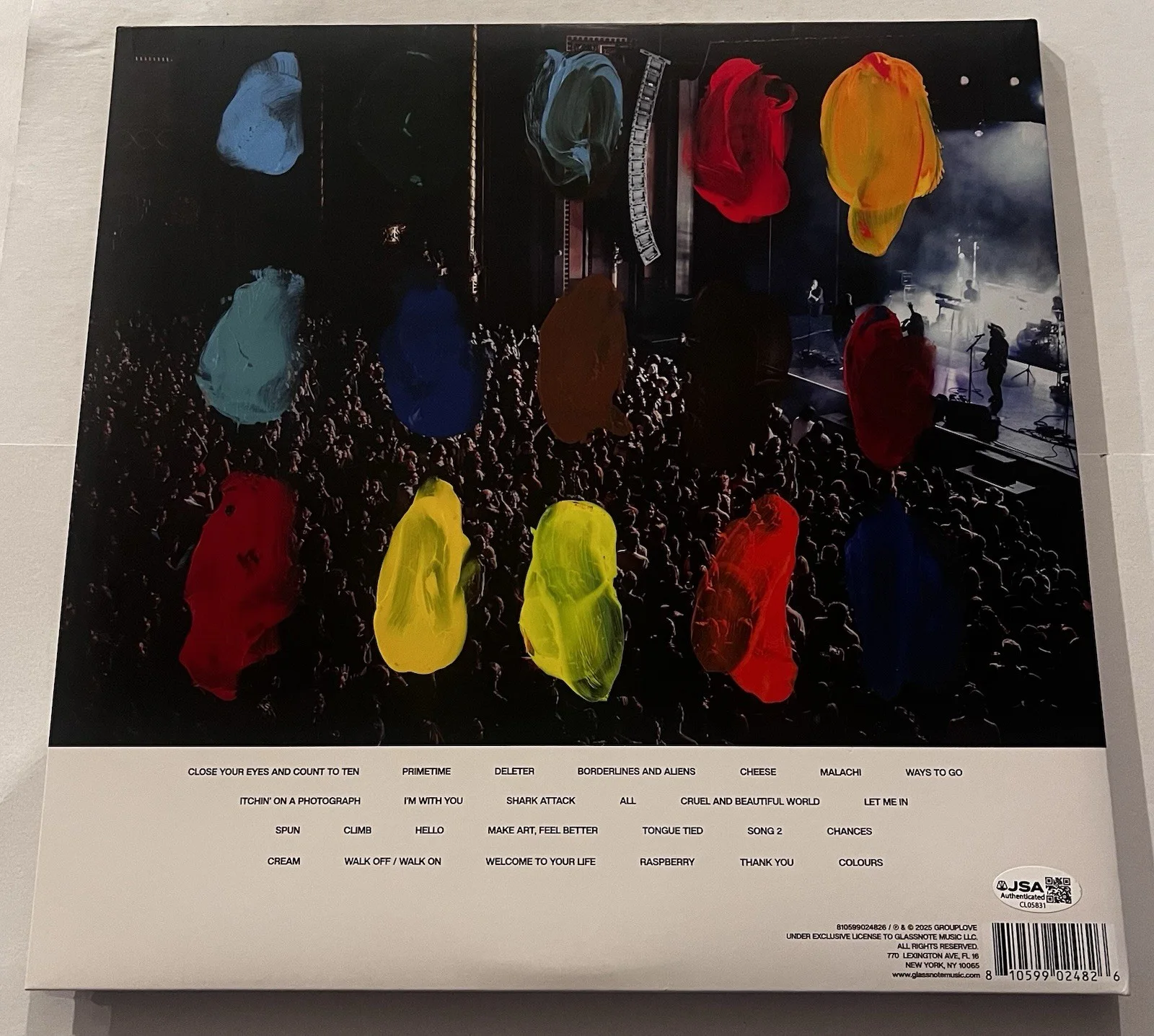 GROUPLOVE SIGNED ROCK N' ROLL YOU WON'T SAVE ME LP VINYL RECORD ALBUM JSA COA, image 4