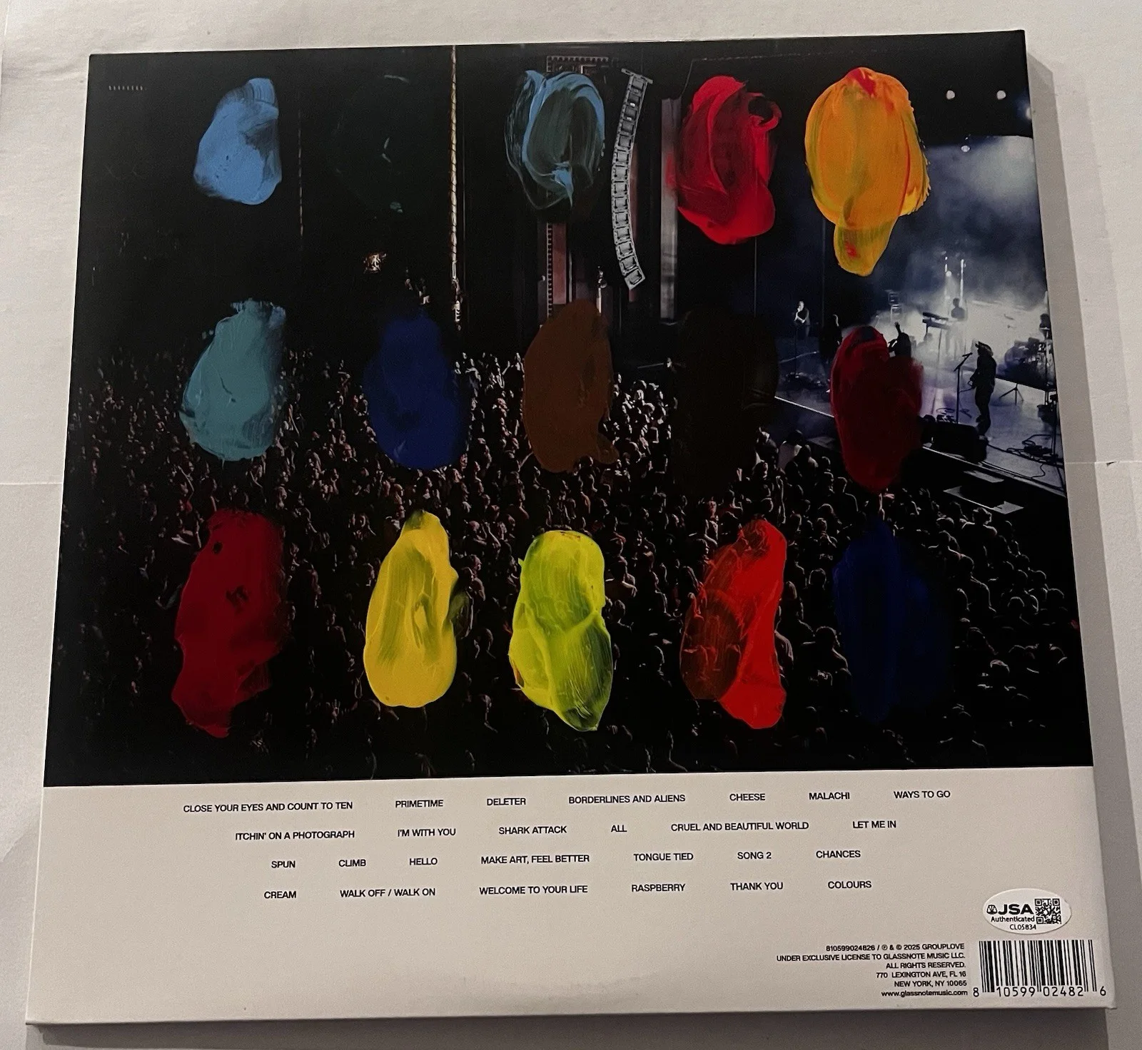 GROUPLOVE SIGNED ROCK N' ROLL YOU WON'T SAVE ME LP VINYL RECORD ALBUM JSA COA, изображение 4