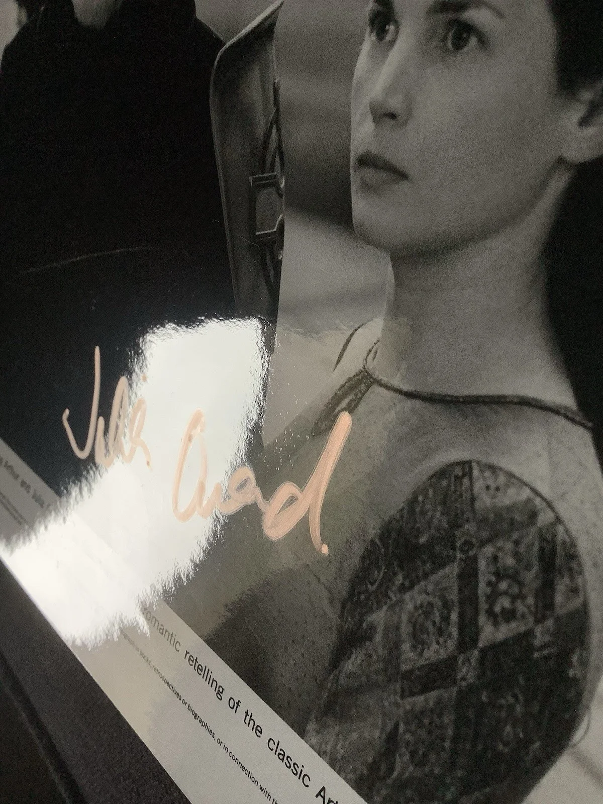 Sean Connery, Julia Ormand — 🔥SEAN CONNERY & JULIA ORMAND Signed Autograph 8x10, First Knight, EXCELLENT!!!, image 5