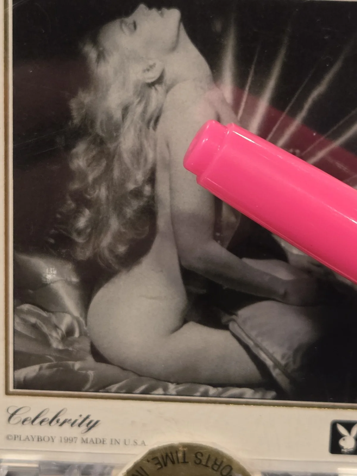 Shannon Tweed — Shannon Tweed Hand Signed Playboy Playmate OTY Auto # 11/50 Card #3ST 1985, image 5