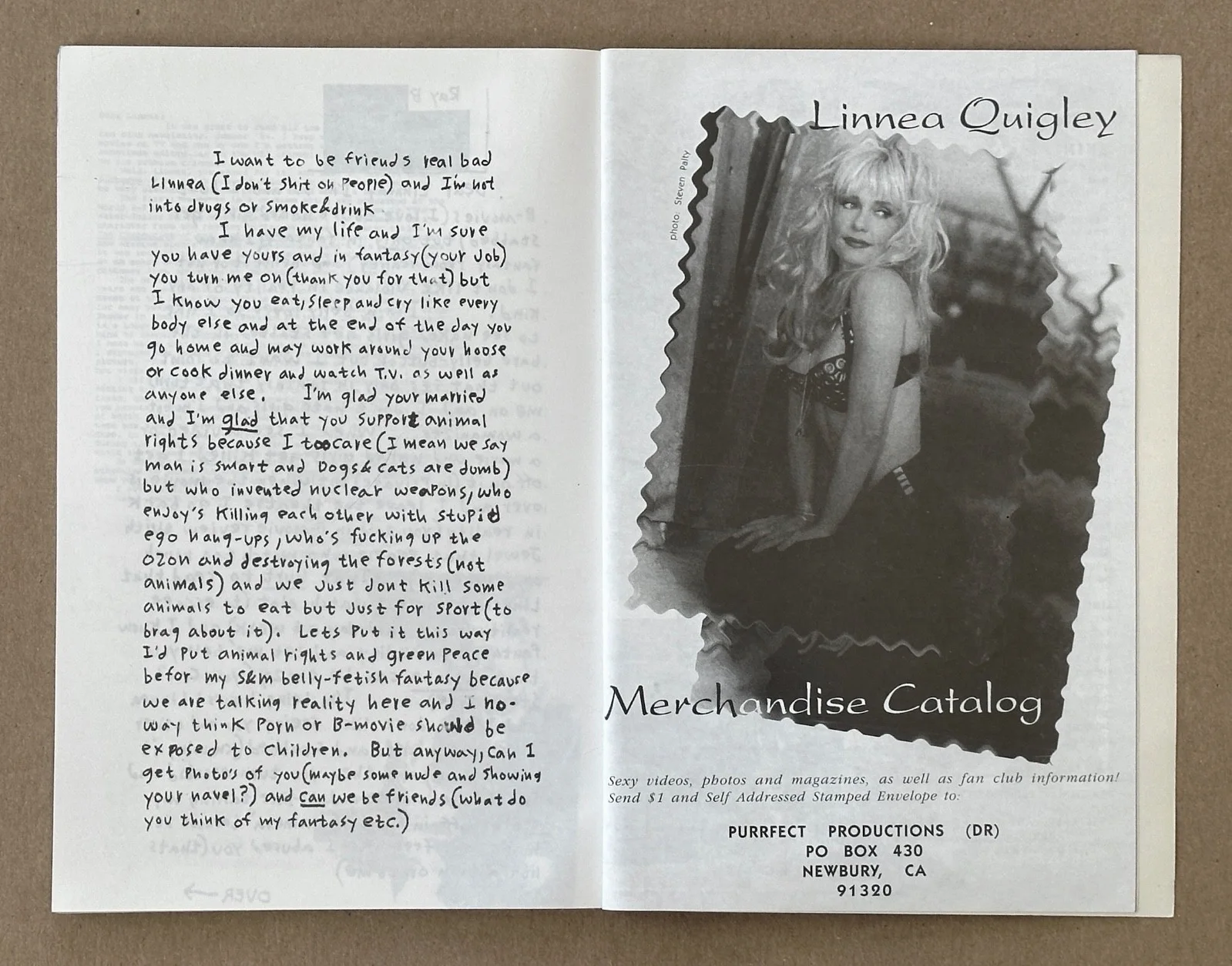 I'M SCREAMING AS FAST AS I CAN My Life in B-Movies LINNEA QUIGLEY SIGNED SC BOOK, изображение 5