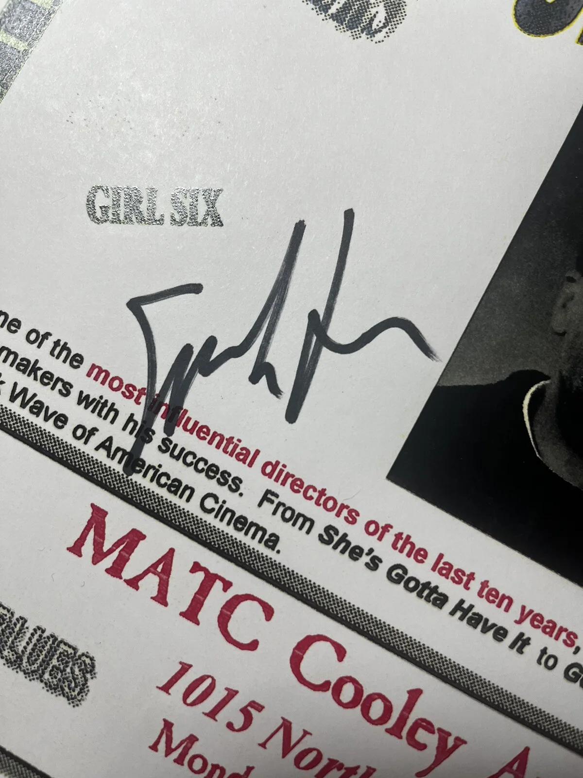 Spike Lee Signed Poster, изображение 2