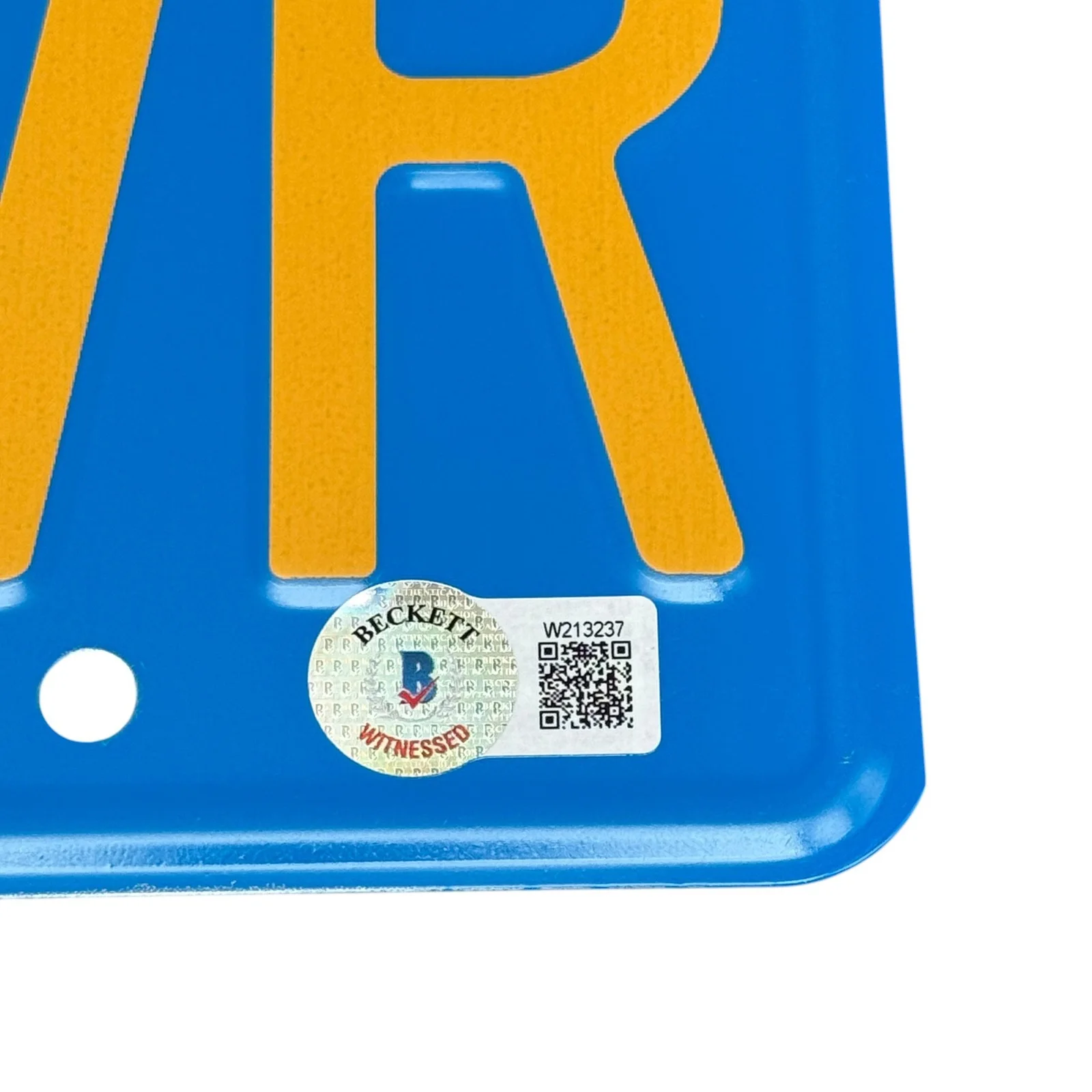 Cheech Marin, Tommy Chong — Cheech Marin & Tommy Chong Signed MUF DVR License Plate Autograph Beckett COA, изображение 4