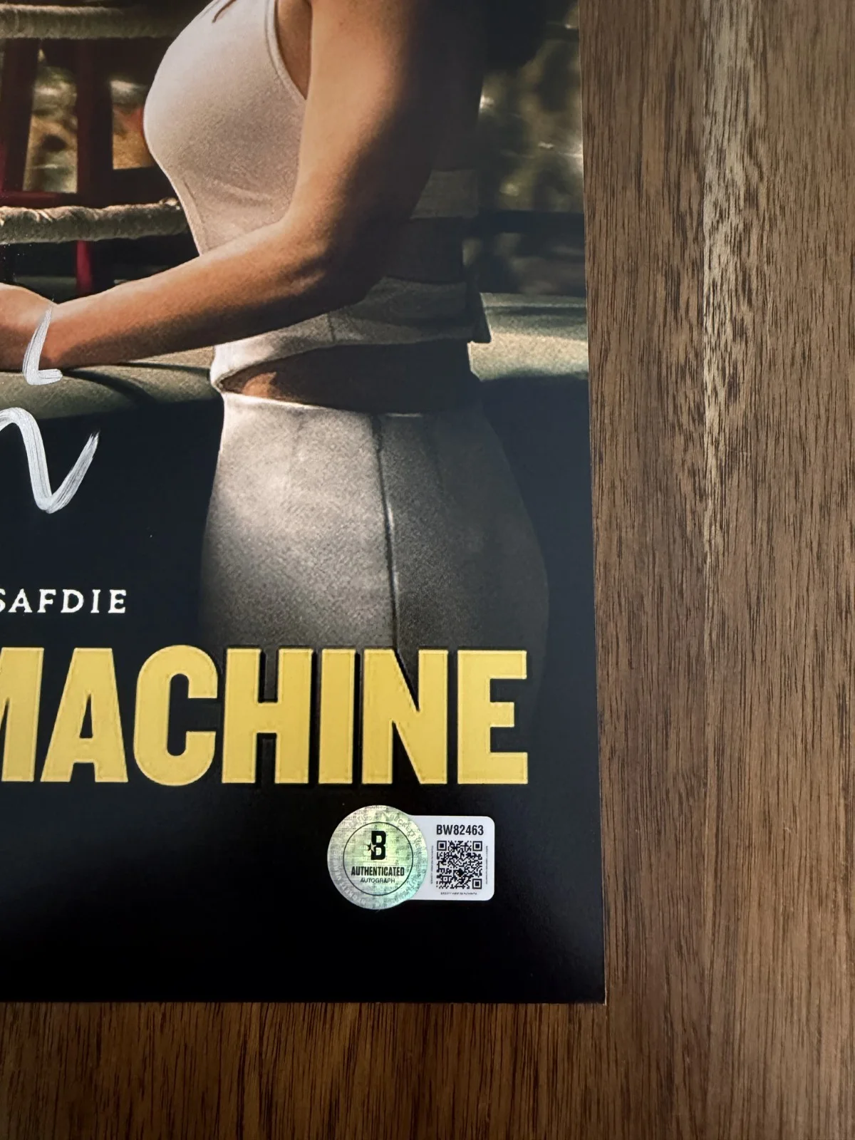 Benny Safdie ‘The Smashing Machine' Movie Director Signed 12x18 Photo Beckett, изображение 2