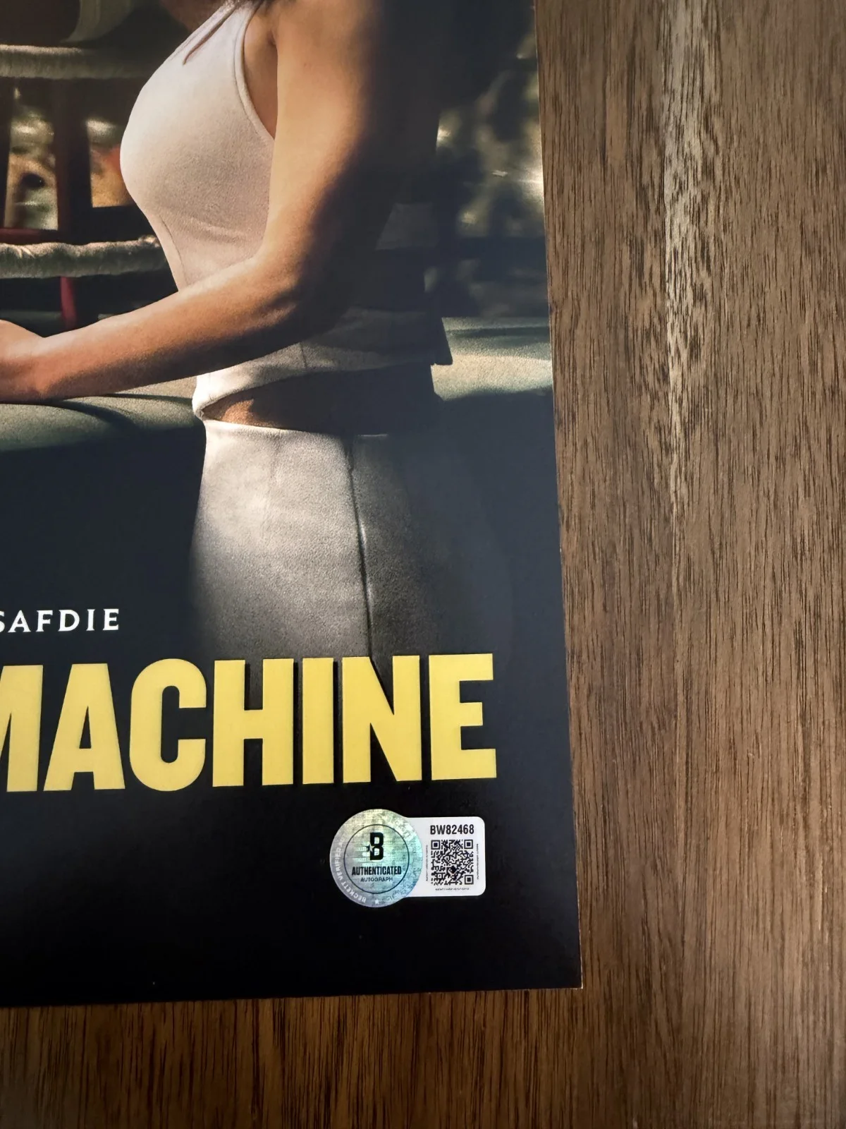 Benny Safdie ‘The Smashing Machine' Movie Director Signed 12x18 Photo Beckett, изображение 2