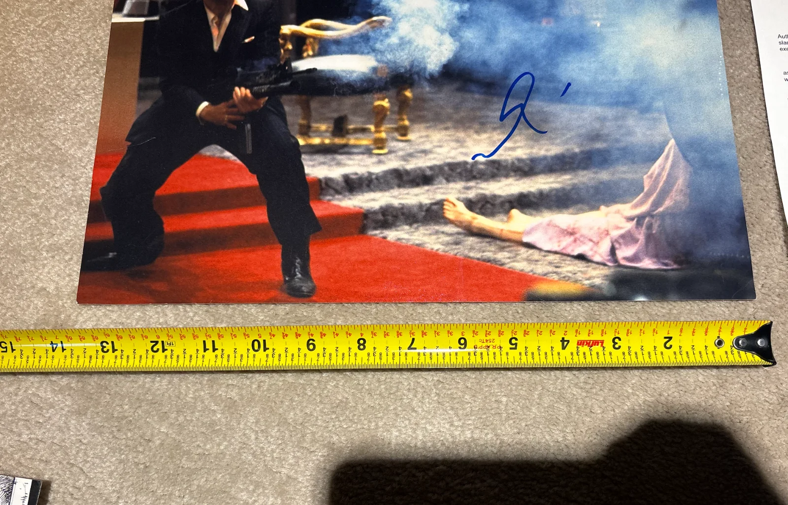 AL Pacino — AL PACINO SIGNED AUTOGRAPH SCARFACE 11X14 JSA coa photo, изображение 2