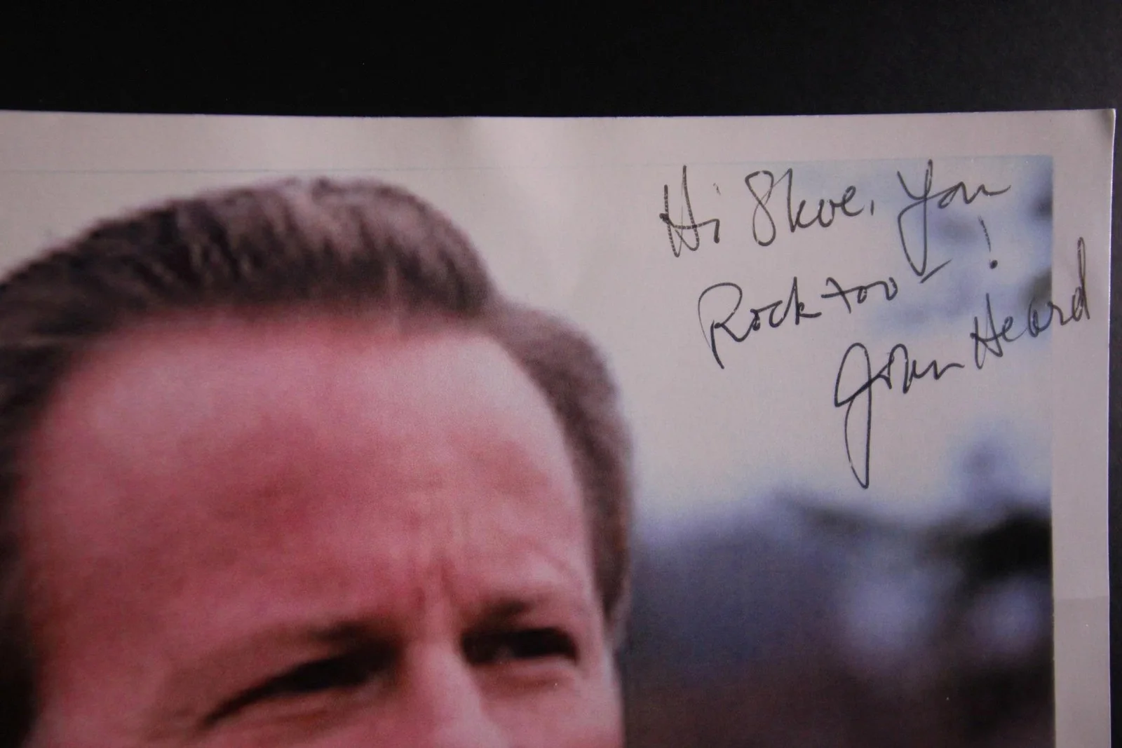 John Heard — JOHN HEARD (1946-2017) (HOME ALONE~AWAKENINGS~BEACHES) AUTOGRAPH PHOTO~, изображение 2