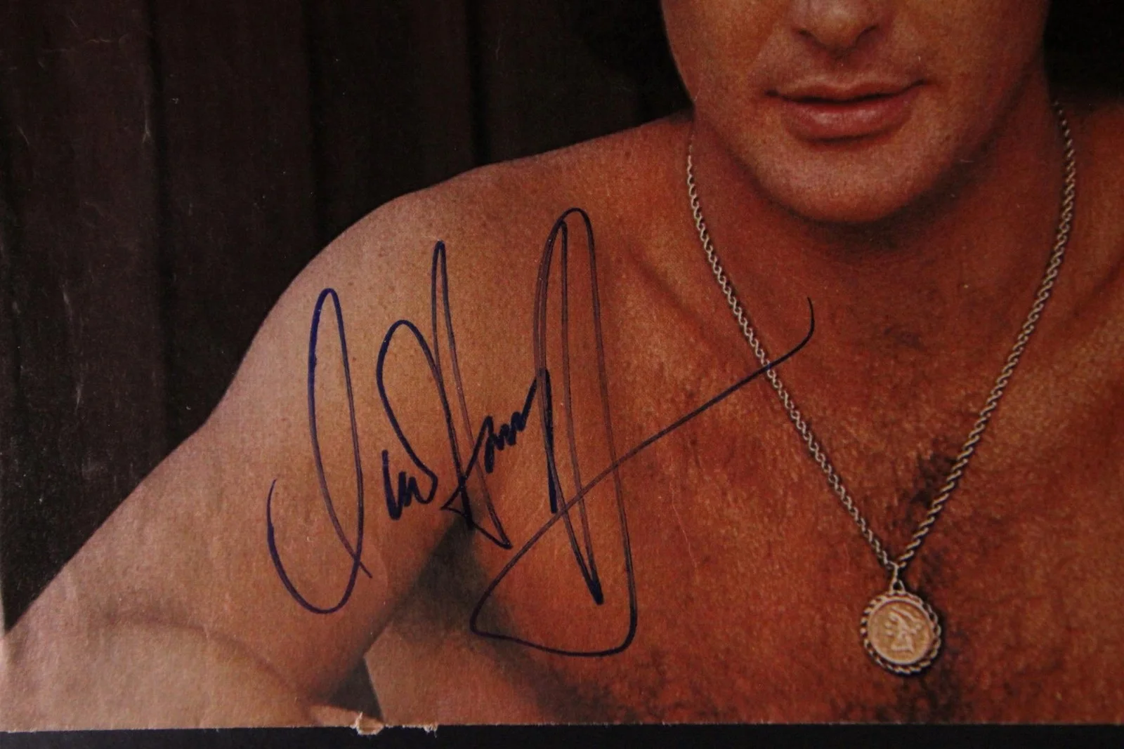 David Hasselhoff — DAVID HASSELHOFF (KNIGHT RIDER~BAYWATCH) AUTOGRAPH MAGAZINE PHOTO~, image 2