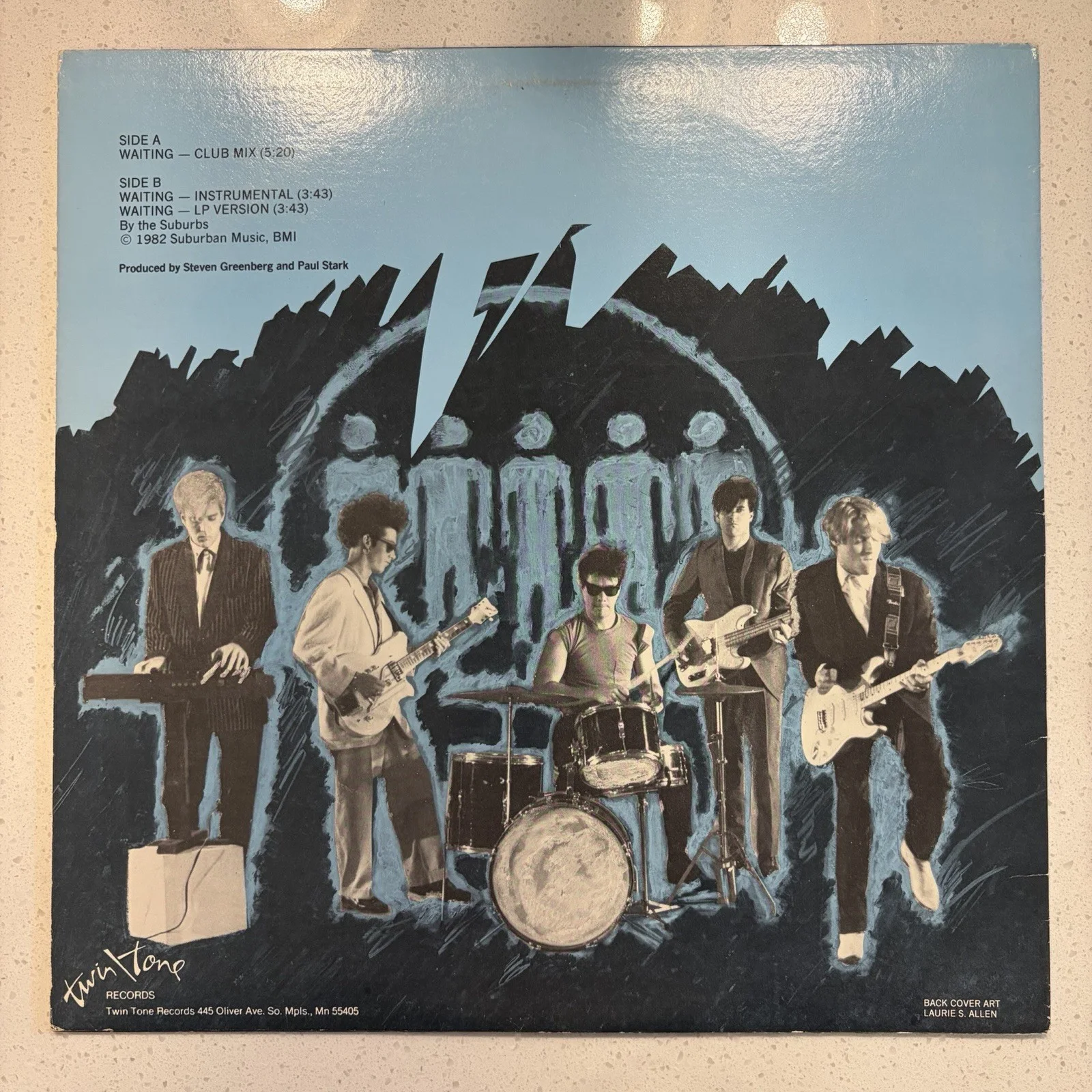The Suburbs - Waiting (Club Mix) (12") Very Good Plus Vinyl Record Lip, изображение 2