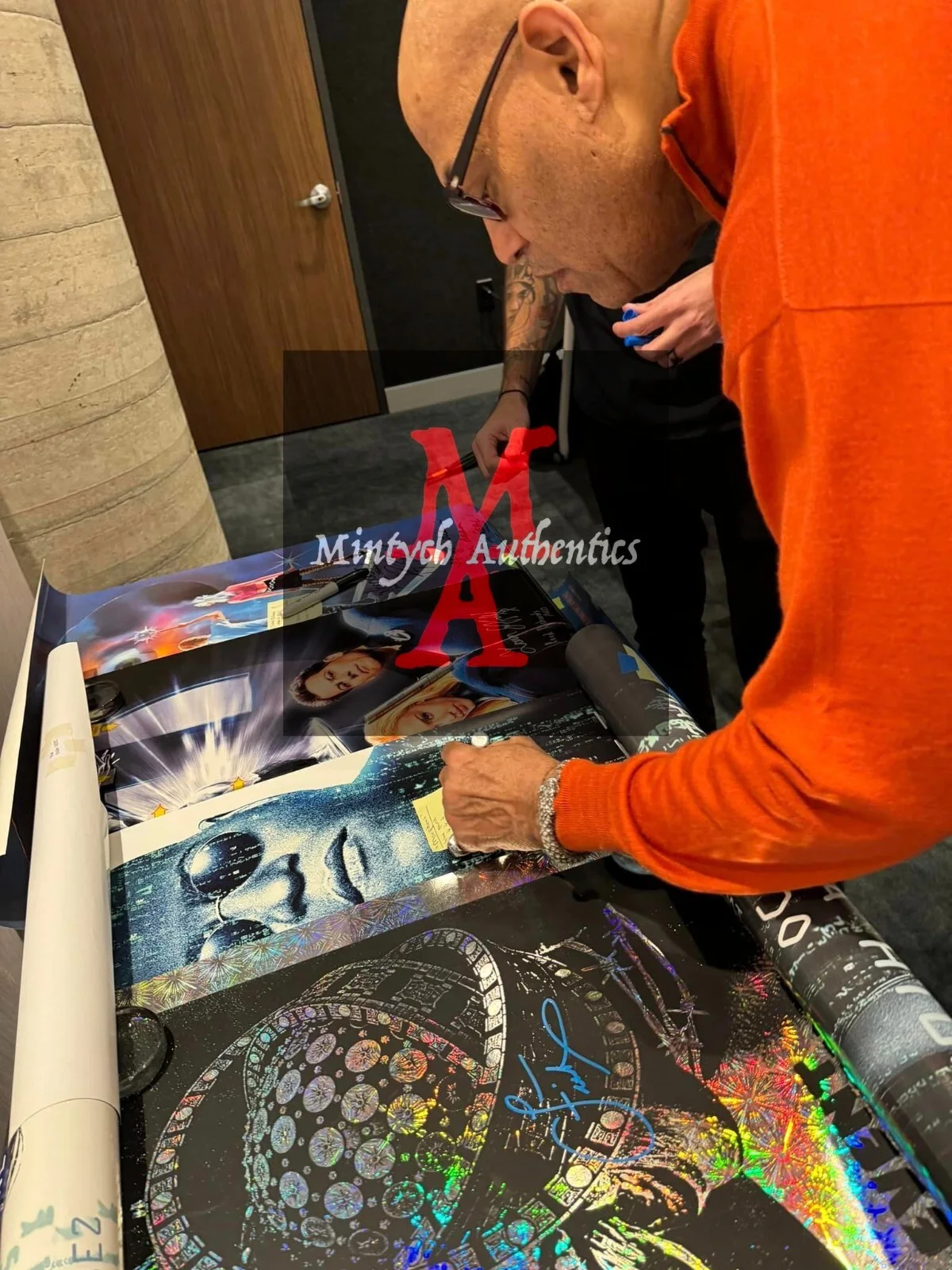 Laurence Fishburne — Laurence Fishburne autographed signed 11x14 photo The Matrix Morpheus Beckett, image 2