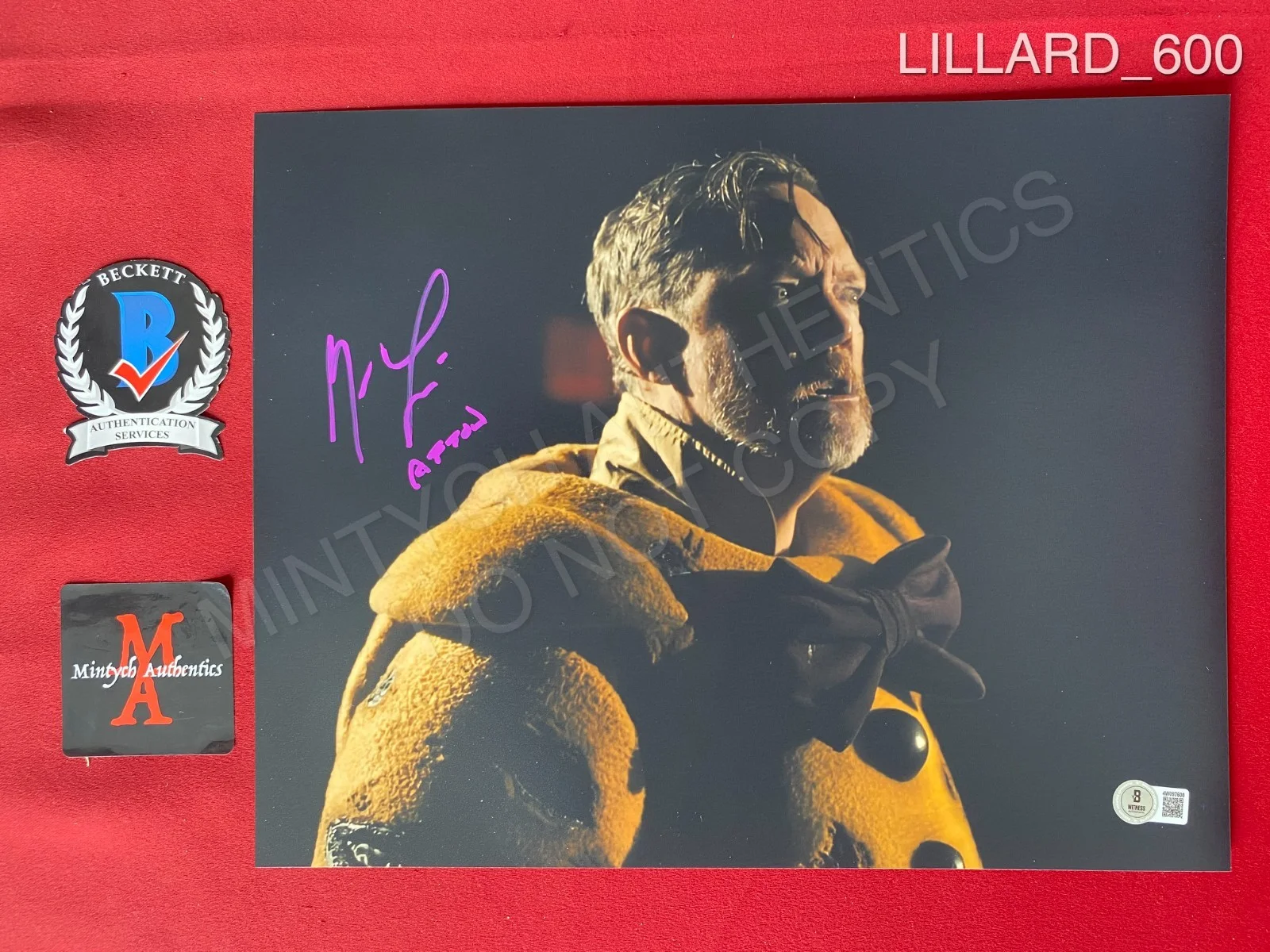 Matthew Lillard — Matthew Lillard signed 11x14 photo Five Nights at Freddy's Beckett COA Afton