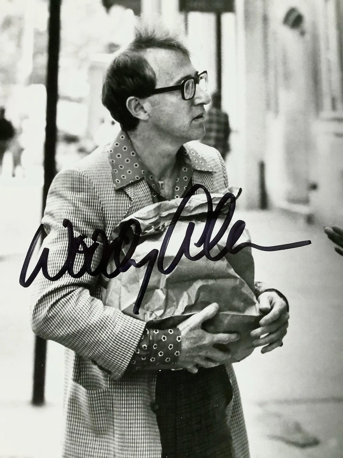 Woody Allen, Mia Farrow — 🔥WOODY ALLEN & MIA FARROW Signed Autograph 8x10 Broadway Danny Rose, EXCELLENT!, изображение 2
