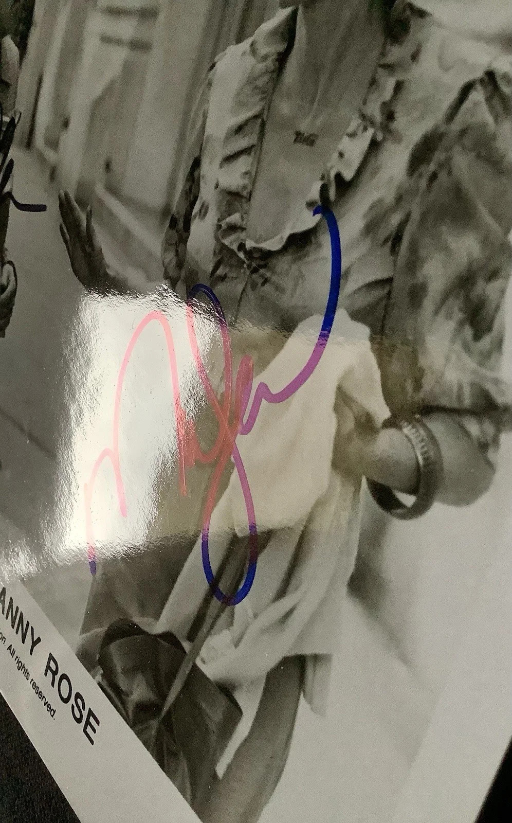 Woody Allen, Mia Farrow — 🔥WOODY ALLEN & MIA FARROW Signed Autograph 8x10 Broadway Danny Rose, EXCELLENT!, изображение 5