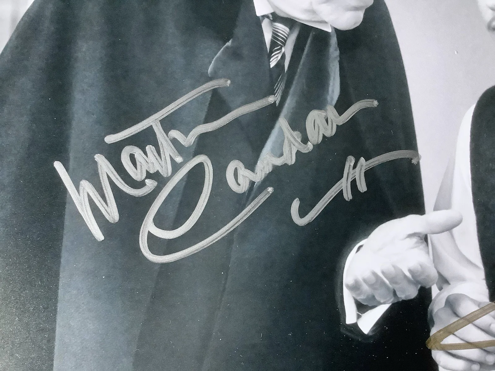 Johnny Depp, Martin Landau — 🔥JOHNNY DEPP & MARTIN LANDAU Signed Autograph w /COA 8x10, Ed Wood, EXCELLENT!!, изображение 3