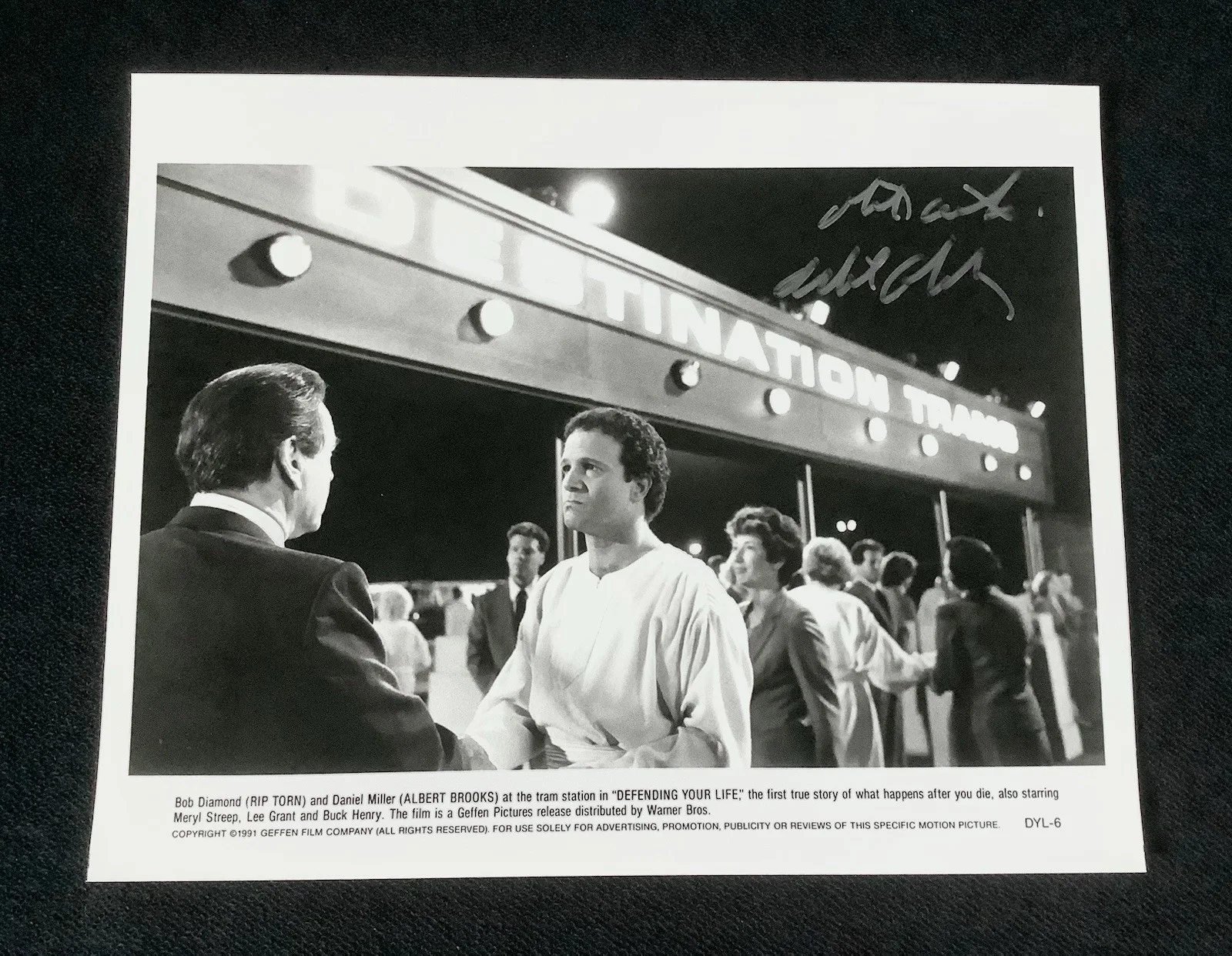 Albert Brooks — 🔥ALBERT BROOKS Signed Autograph 8x10, Defending Your Life, EXCELLENT CONDITION!