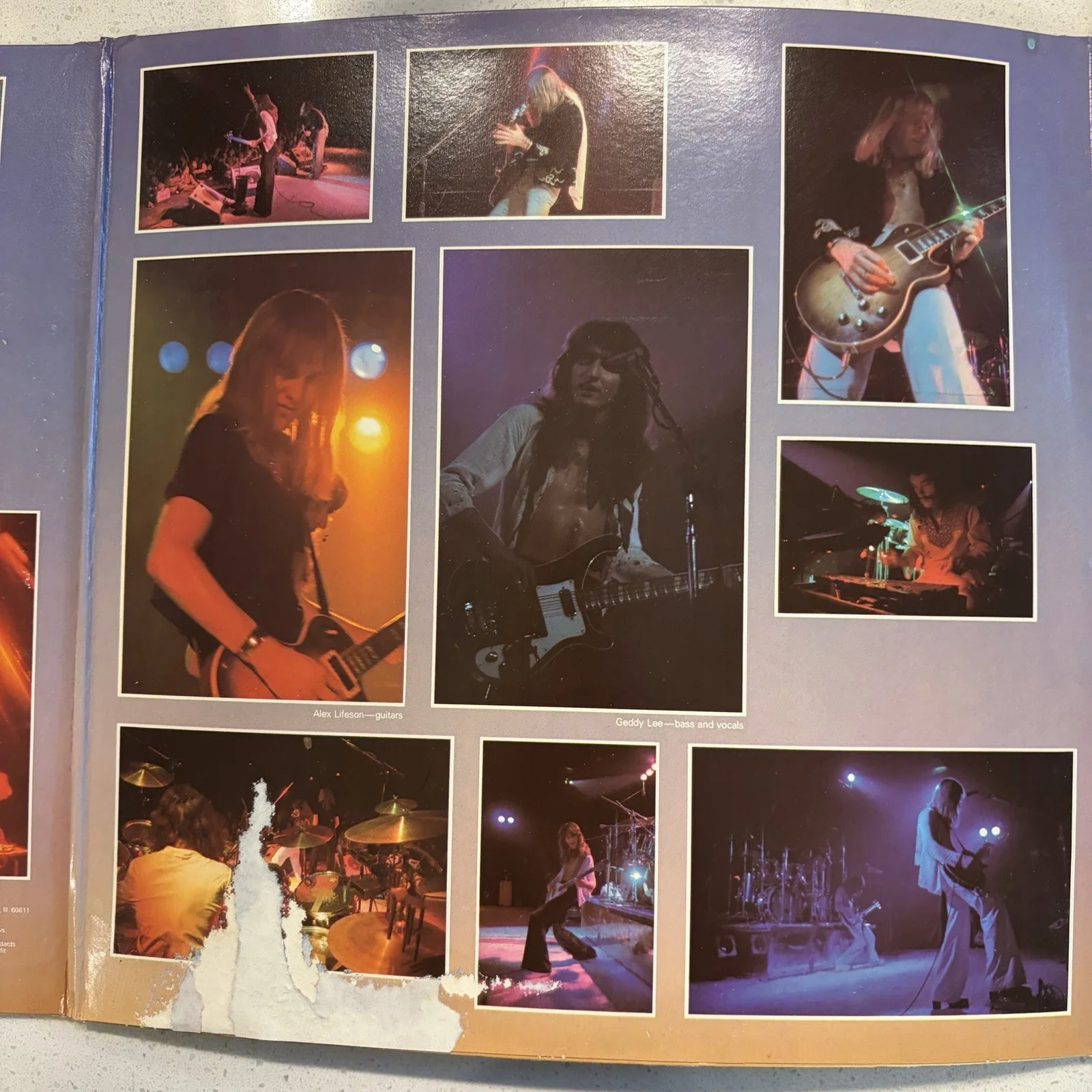 RUSH ~ ALL THE WORLD'S A STAGE-1979-LIVE-MERCURY SRM-2-7508 VG VINYL LP, изображение 3