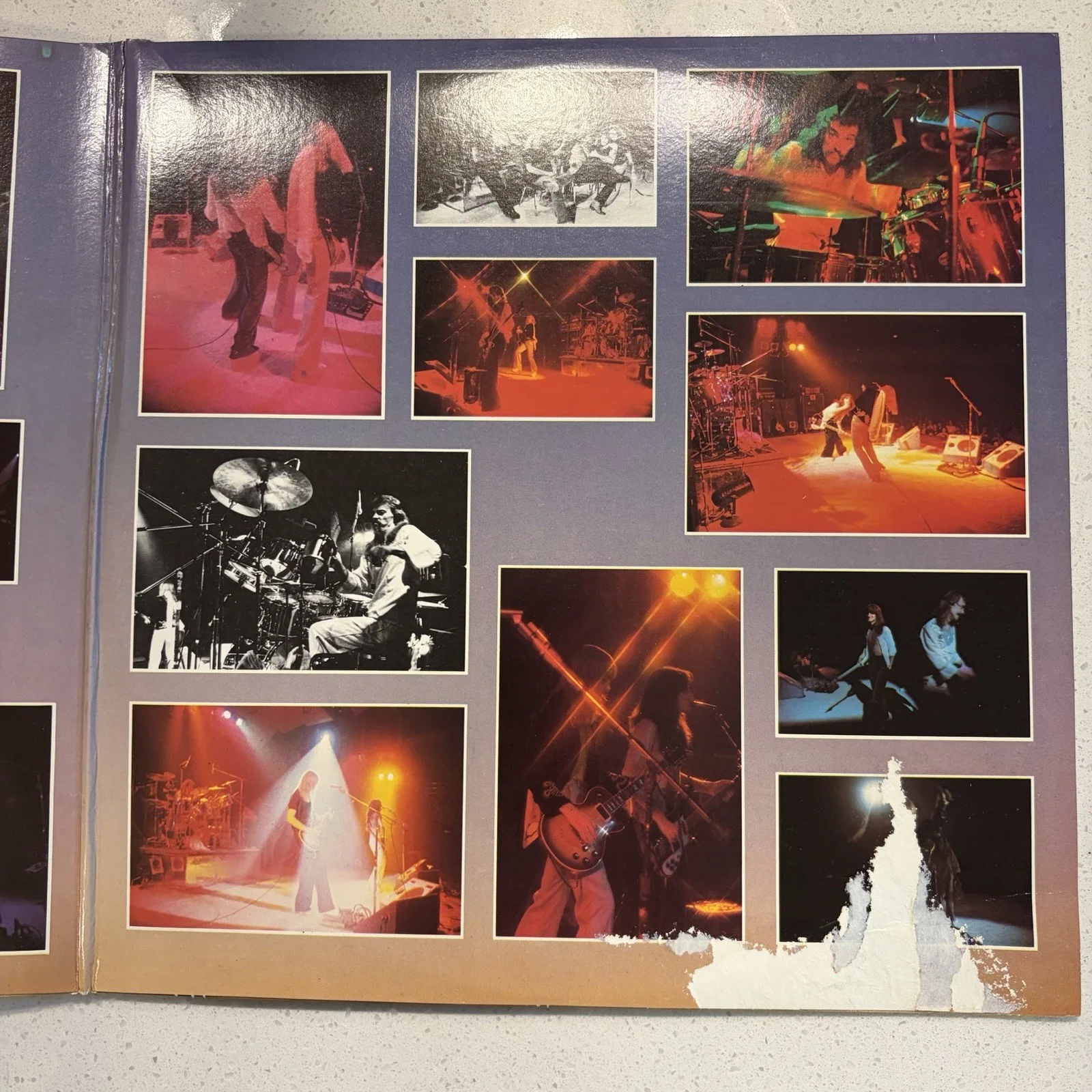 RUSH ~ ALL THE WORLD'S A STAGE-1979-LIVE-MERCURY SRM-2-7508 VG VINYL LP, изображение 4