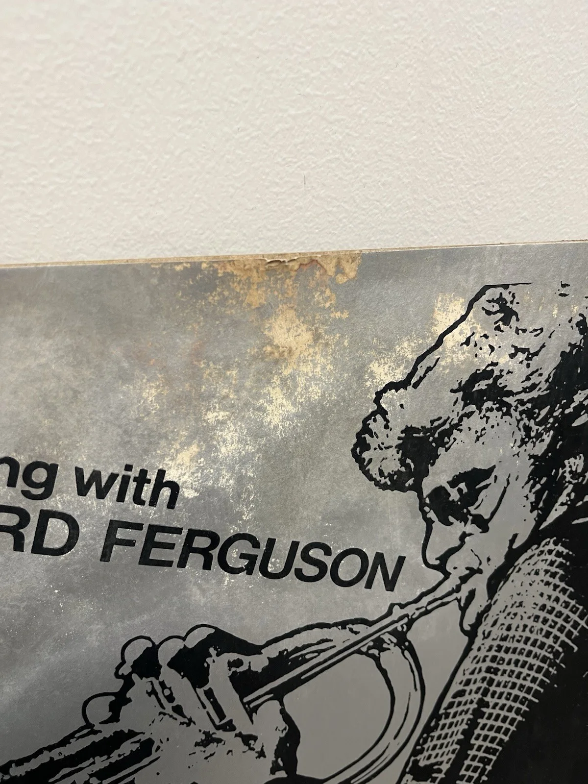 Maynard Ferguson signed Autographed 1982 poster jazz, image 3